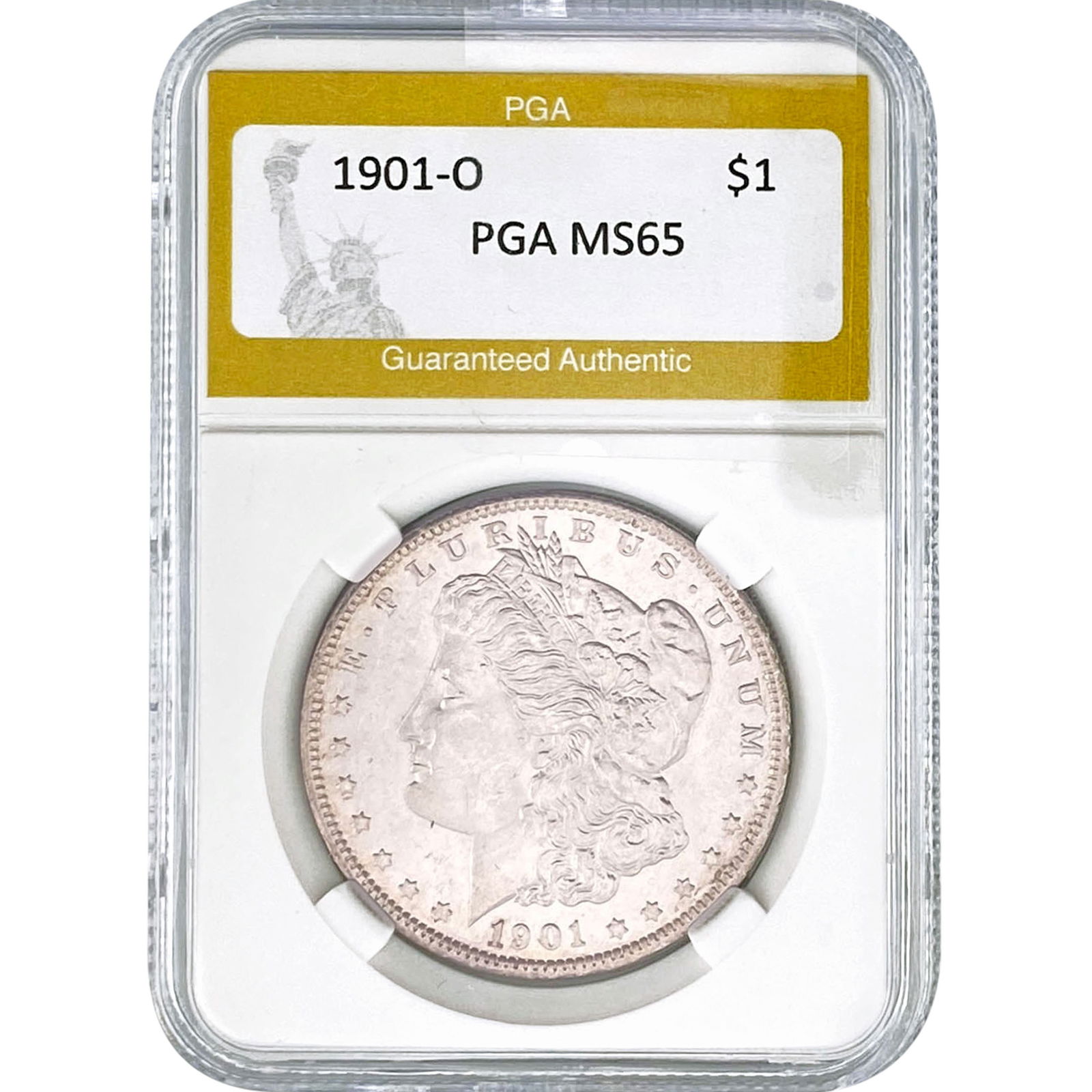 1901-O Morgan Silver Dollar PGA MS65 (1 of 2)