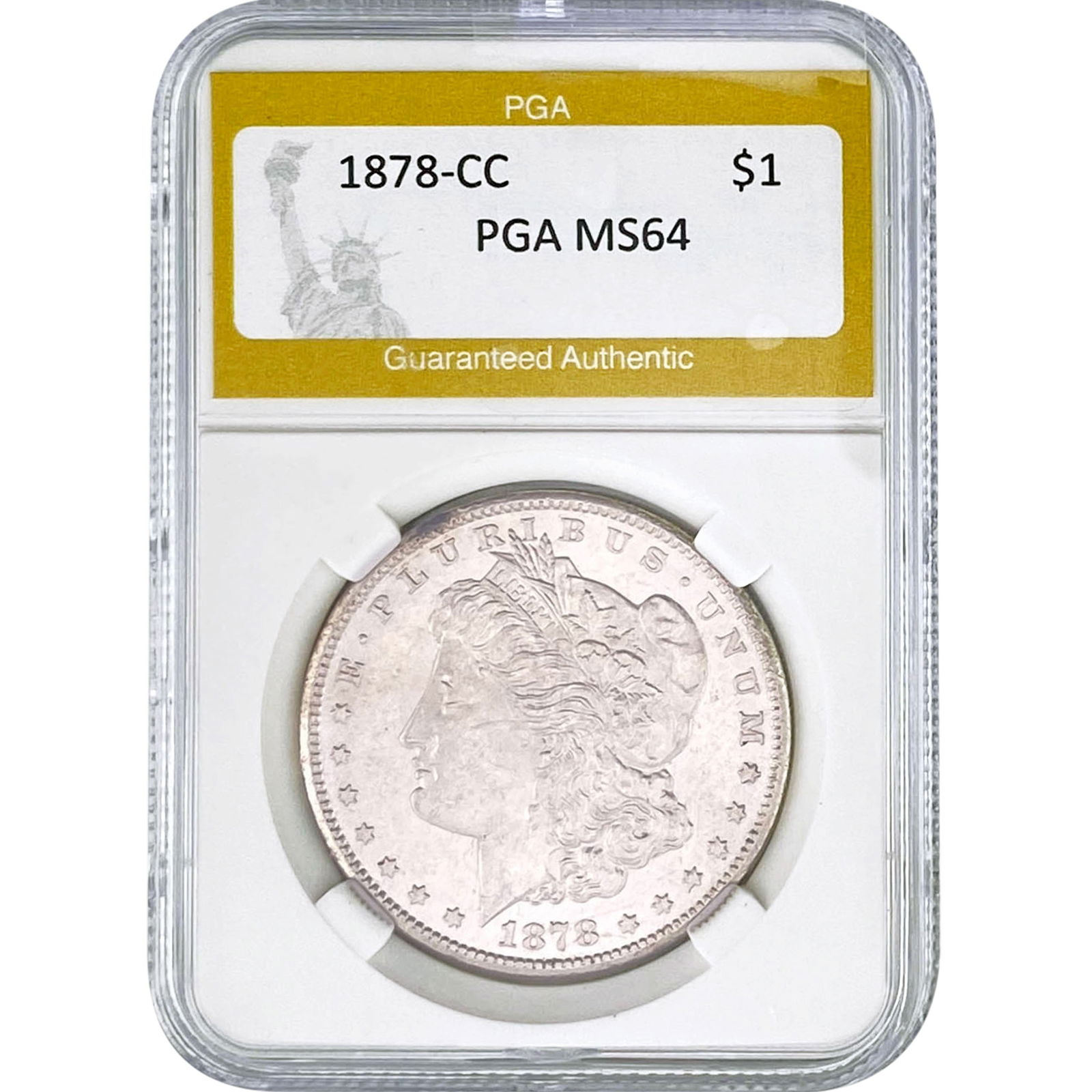 1878-CC Morgan Silver Dollar PGA MS64 (1 of 2)