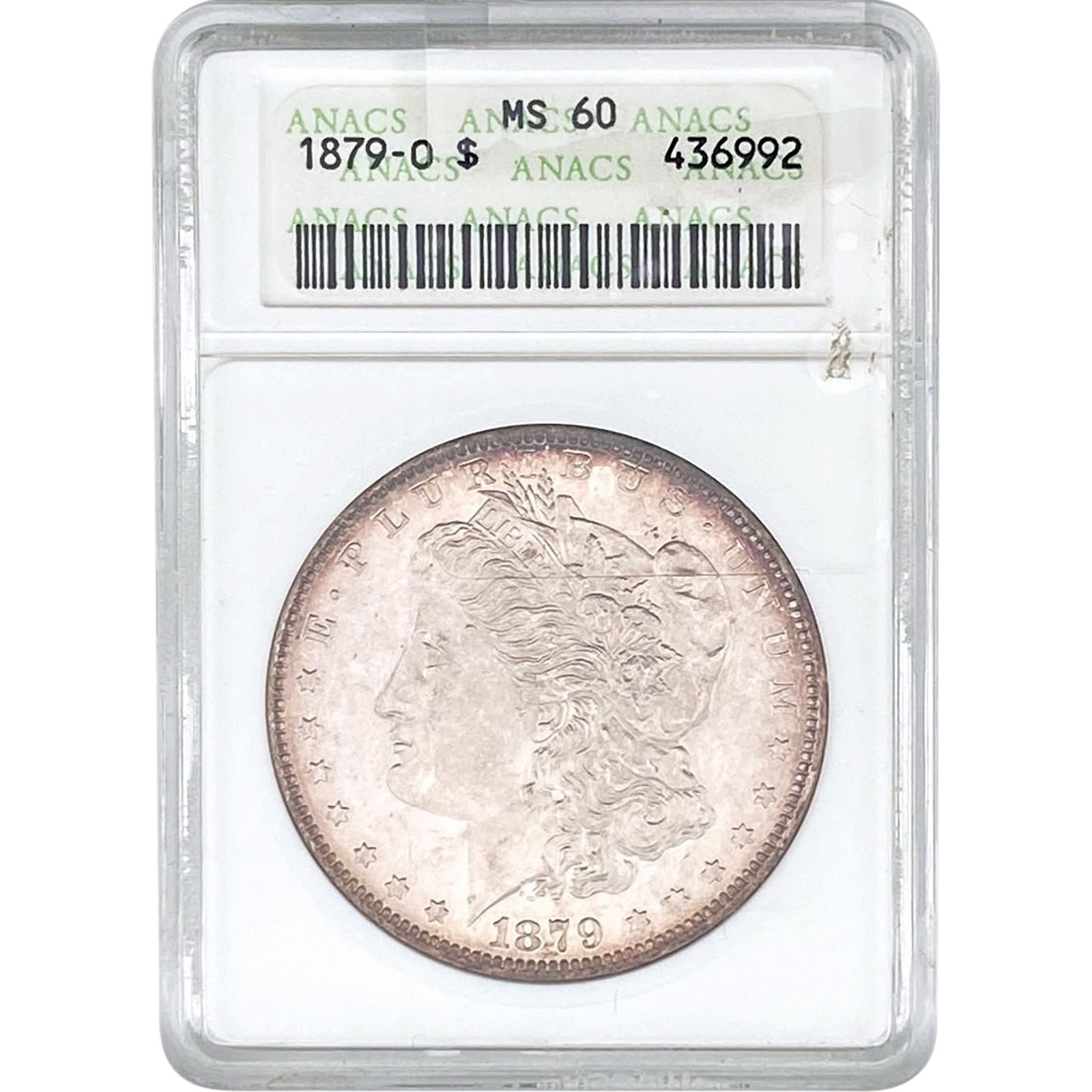 1879-O Morgan Silver Dollar ANACS MS60 (1 of 2)