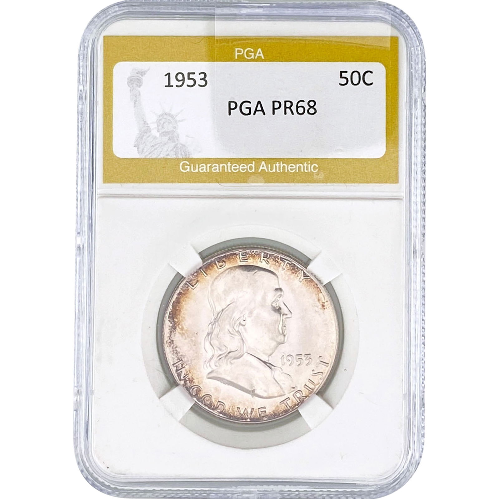 1953 Franklin Half Dollar PGA PR68 (1 of 2)