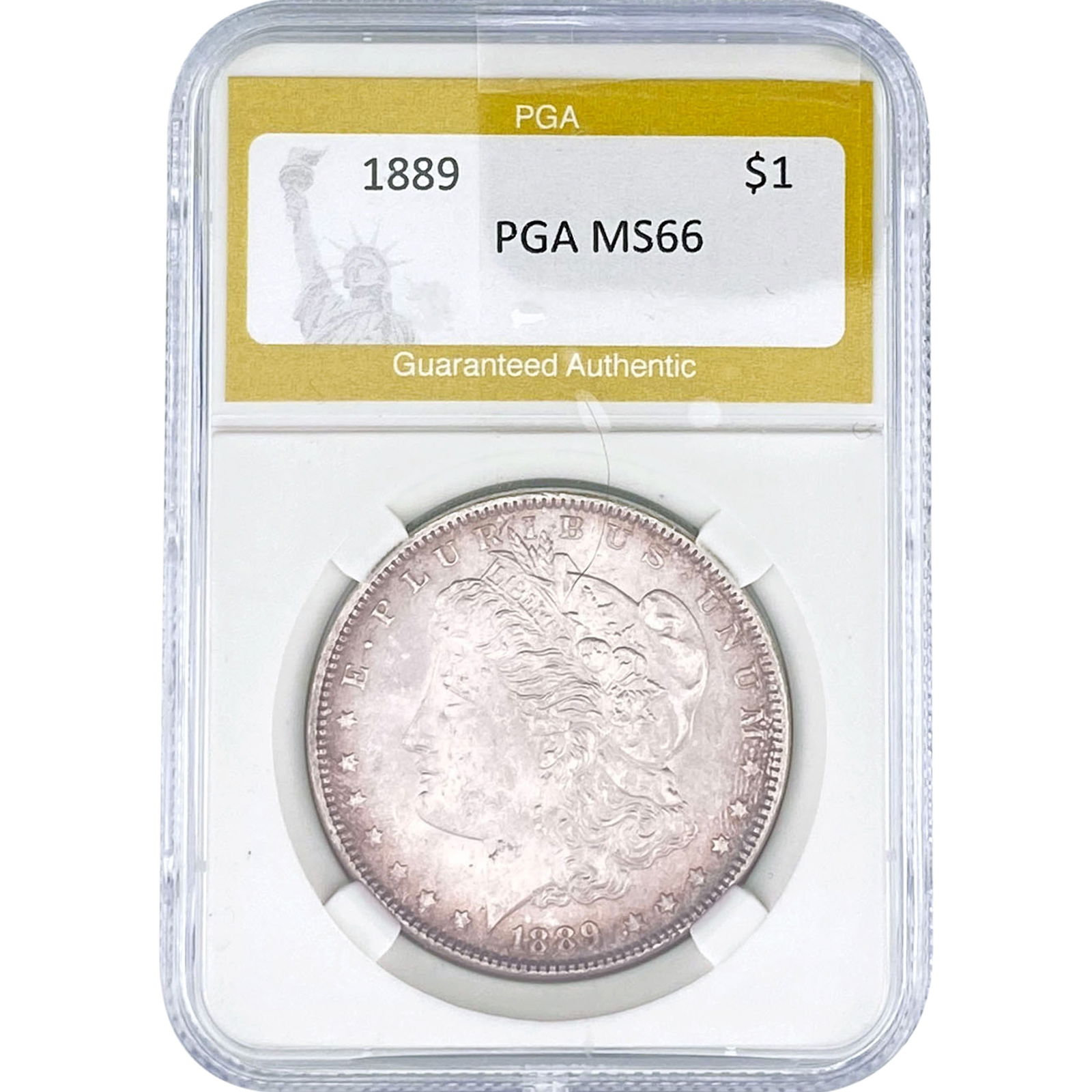 1889 Morgan Silver Dollar PGA MS66 (1 of 2)