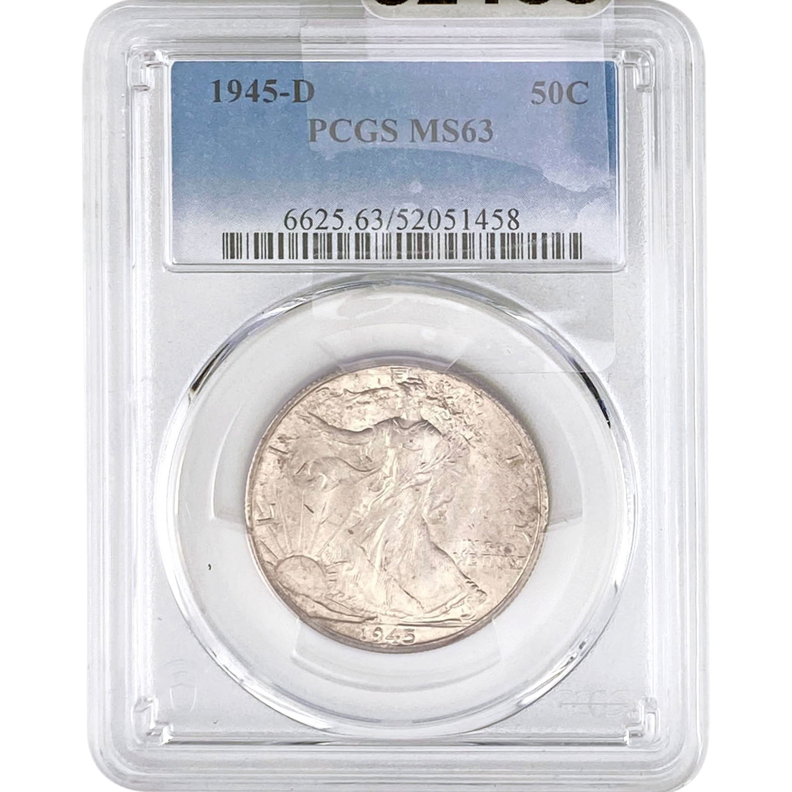 1945-D Walking Liberty Half Dollar PCGS MS63 (1 of 2)