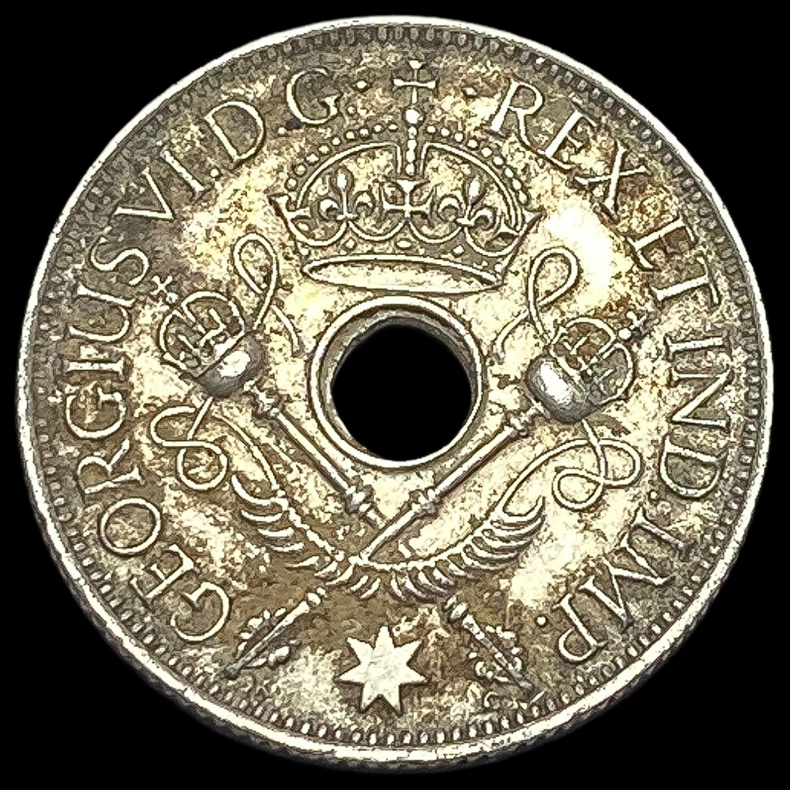 1945 New Guinea Silver Shilling UNCIRCULATED (1 of 2)