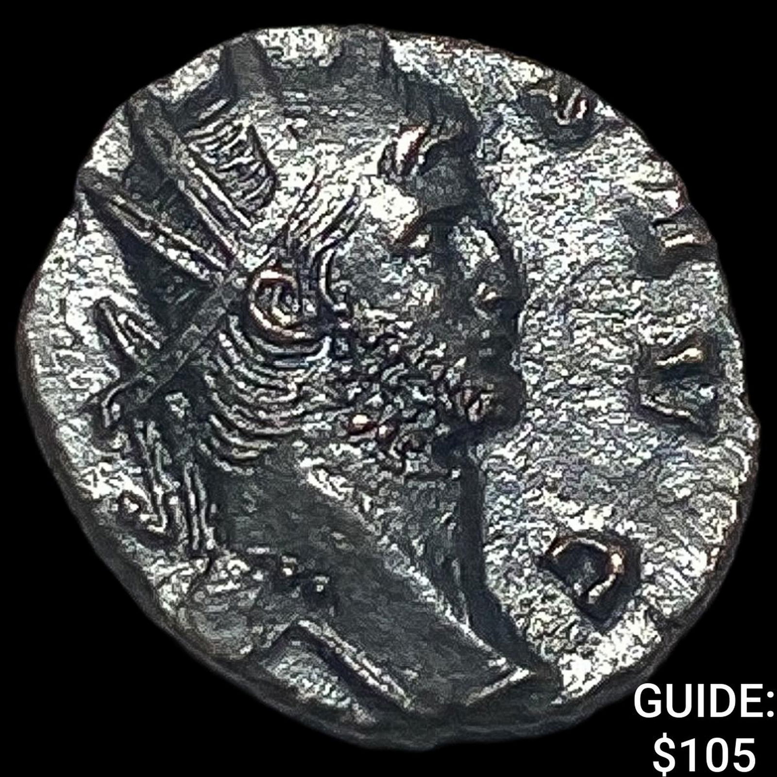 Roman Gallienus 253-268 AD BI Dbl Denarius CHOICE AU (1 of 2)