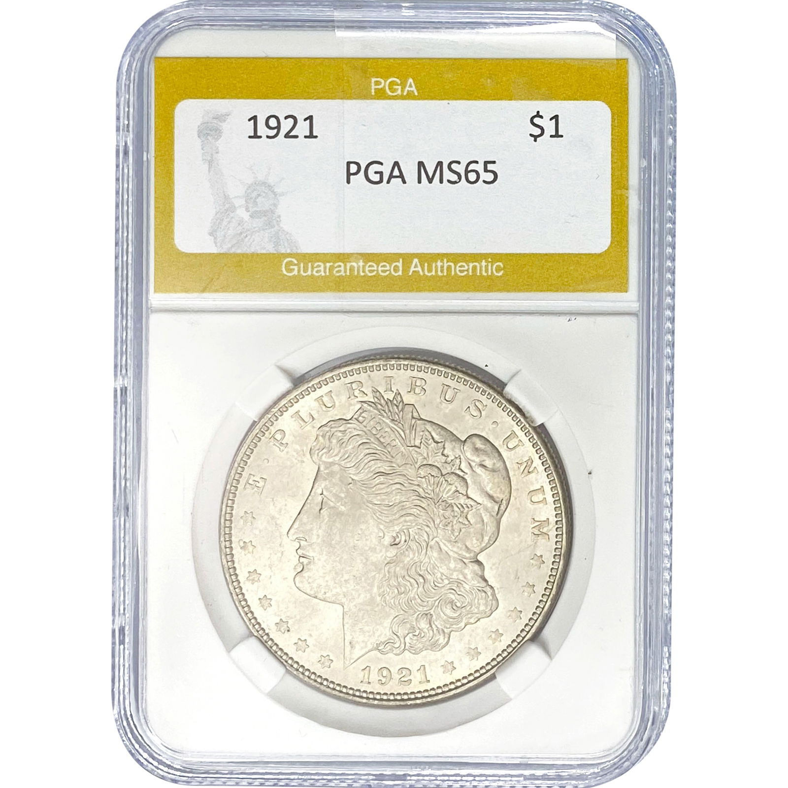 1921 Morgan Silver Dollar PGA MS65 (1 of 2)