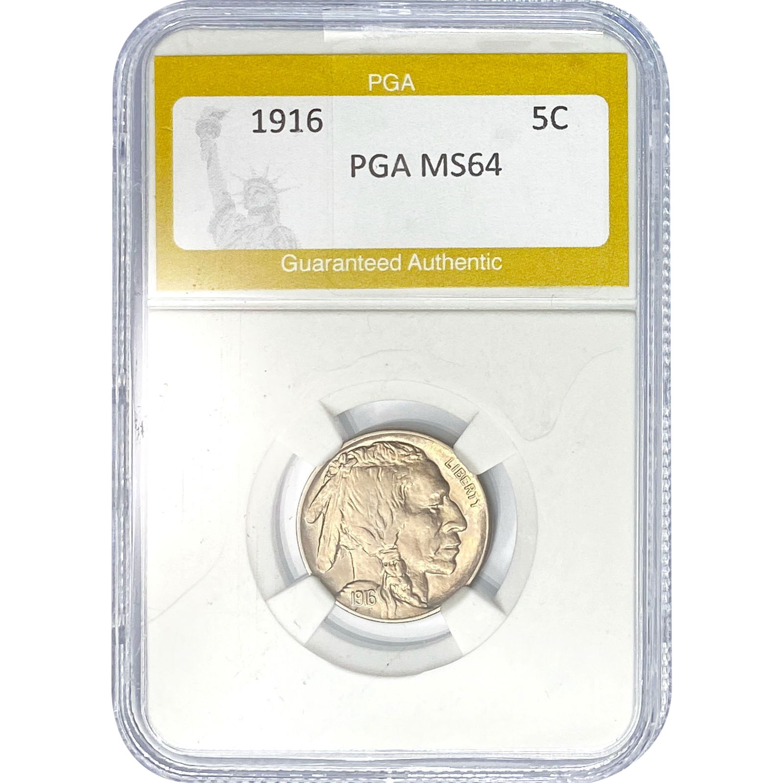 1916 Buffalo Nickel PGA MS64 (1 of 2)
