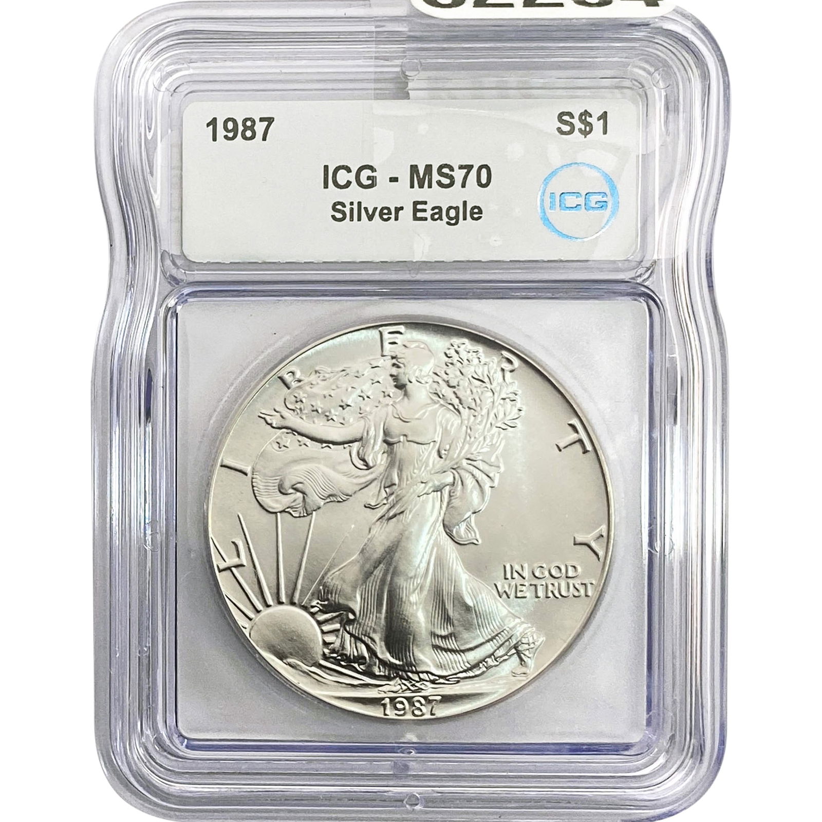 1987 SE ICG MS70 $1 Silver 1oz SE (1 of 2)