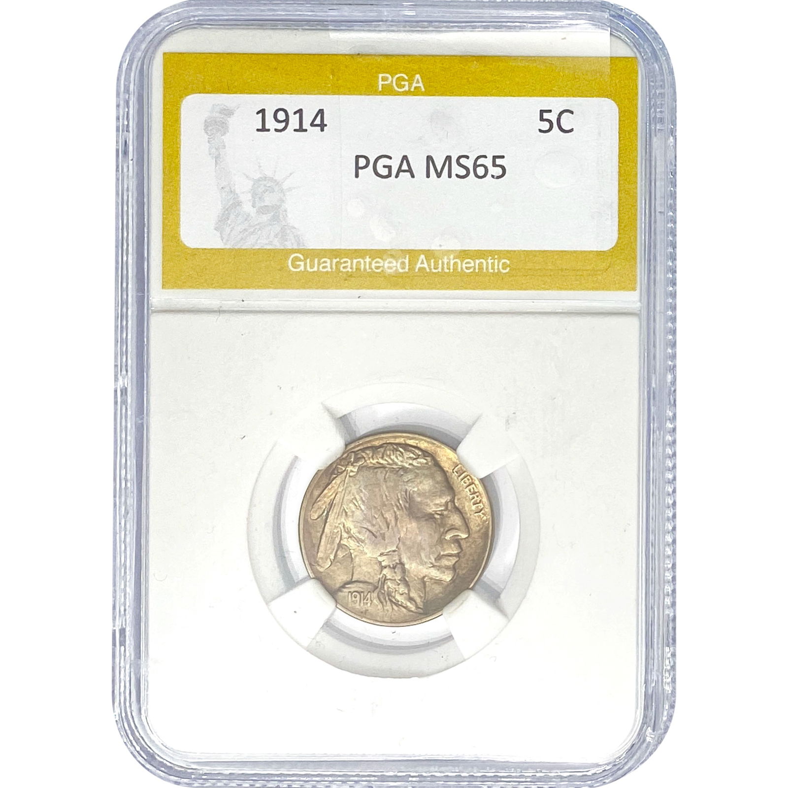 1914 Buffalo Nickel PGA MS65 (1 of 2)