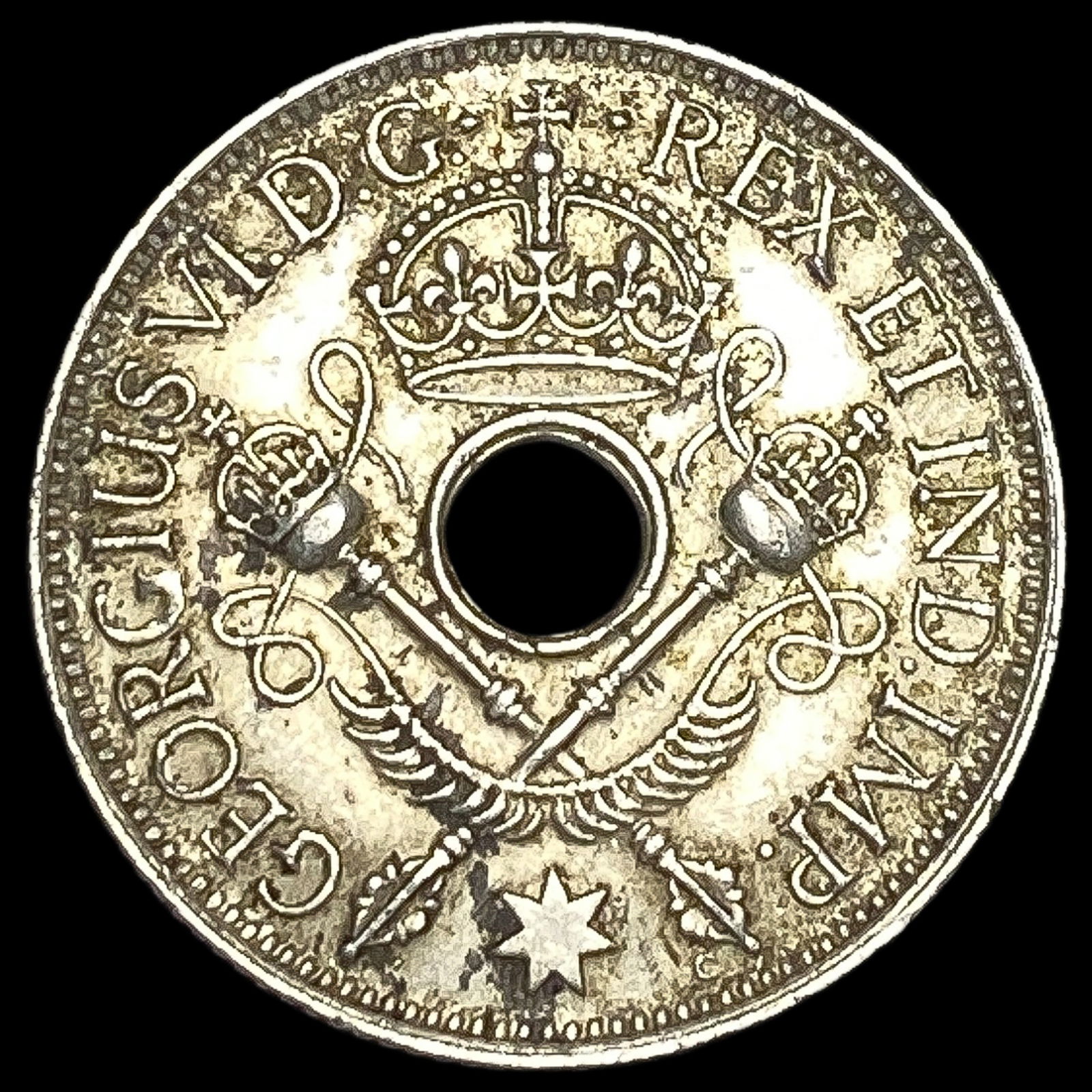 1945 New Guinea Silver Shilling UNCIRCULATED (1 of 2)