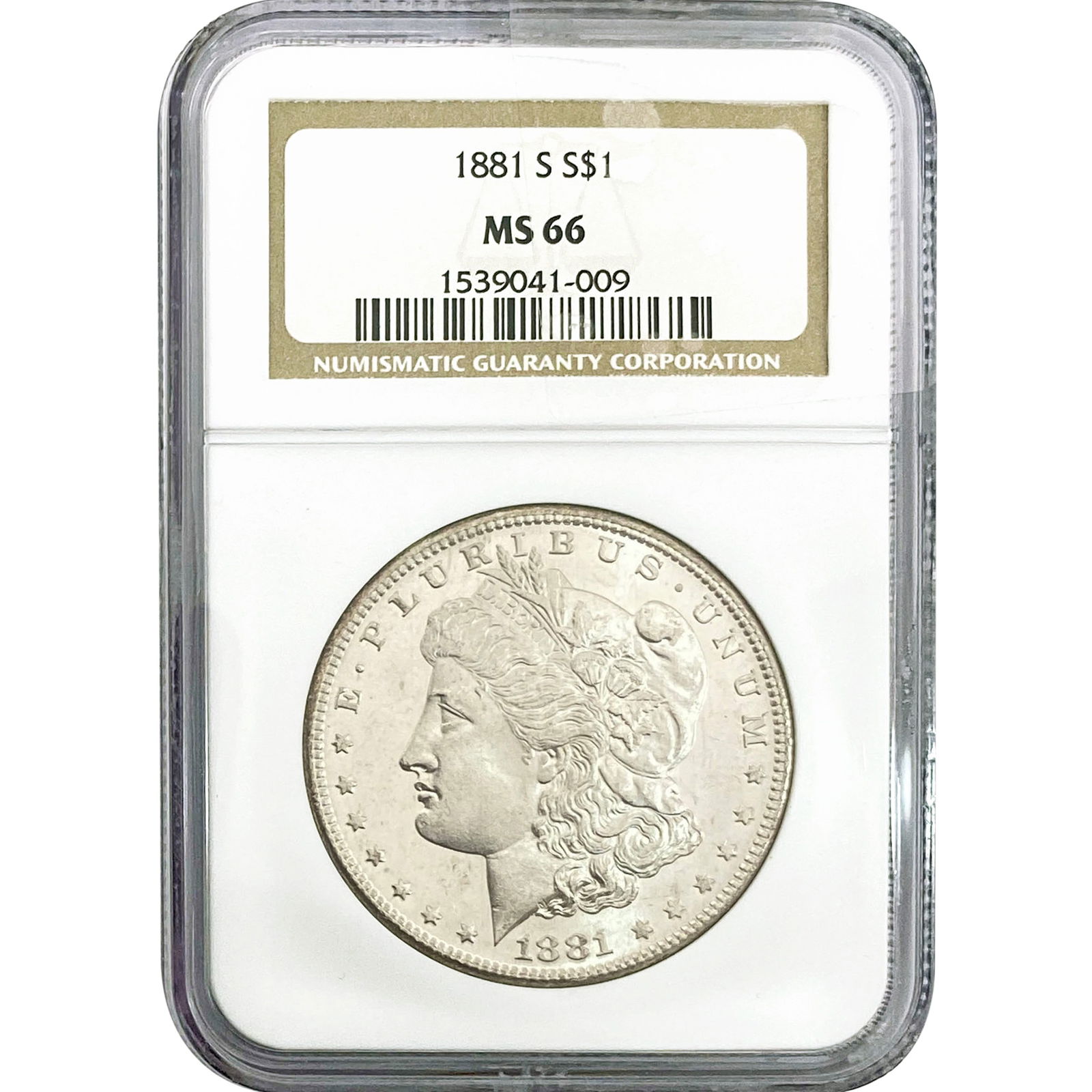 1881-S Morgan Silver Dollar NGC MS66 (1 of 2)