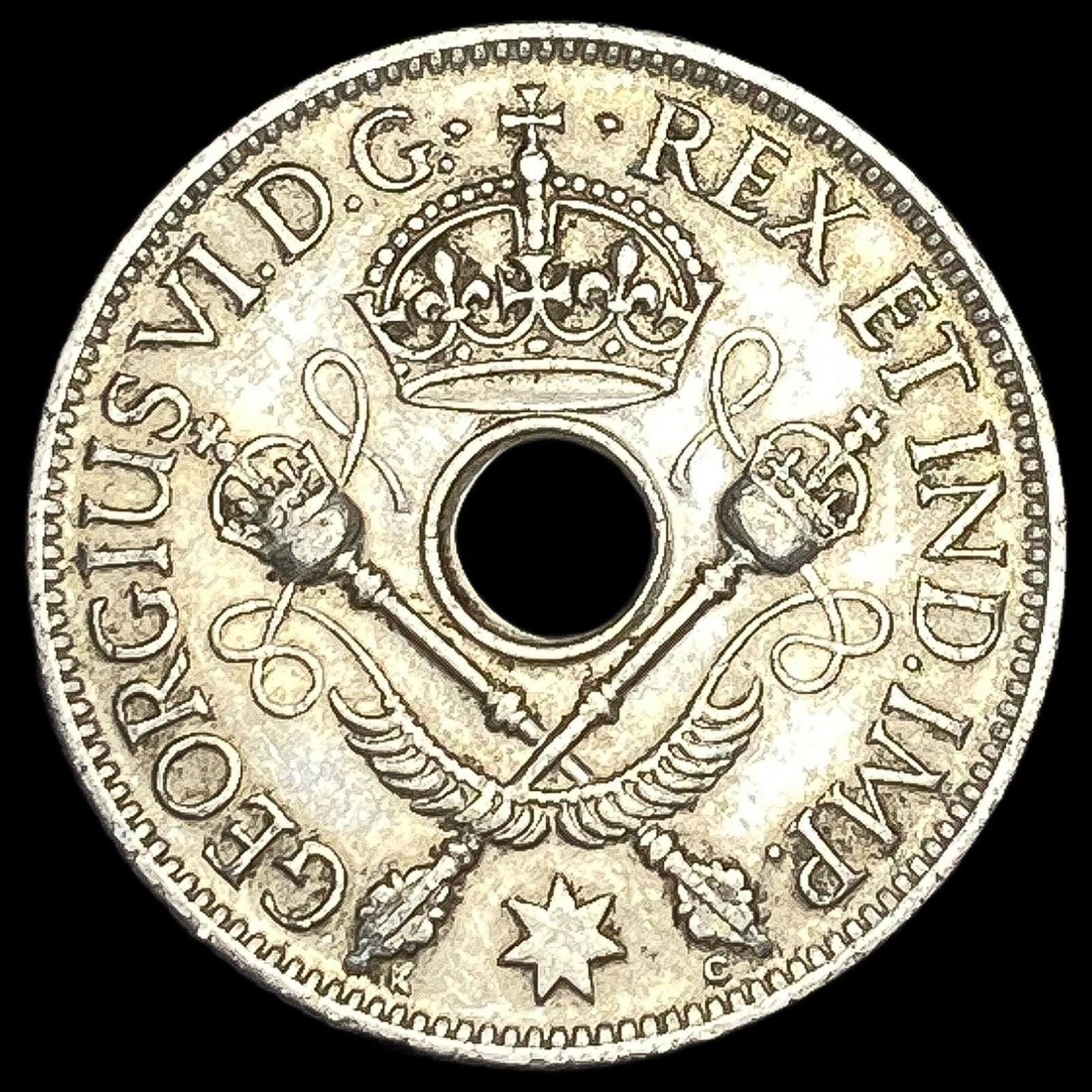 1945 New Guinea Silver Shilling UNCIRCULATED (1 of 2)