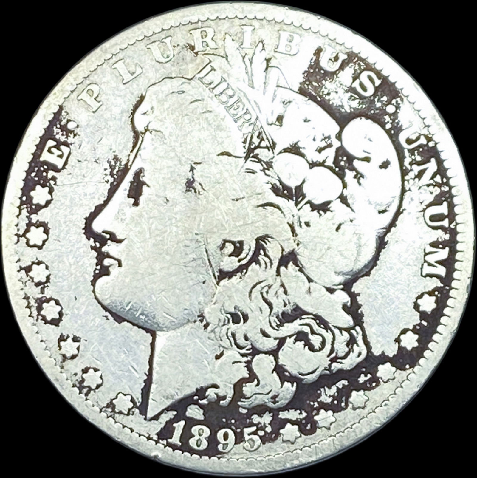 1895 Morgan Silver Dollar HIGH GRADE (1 of 2)
