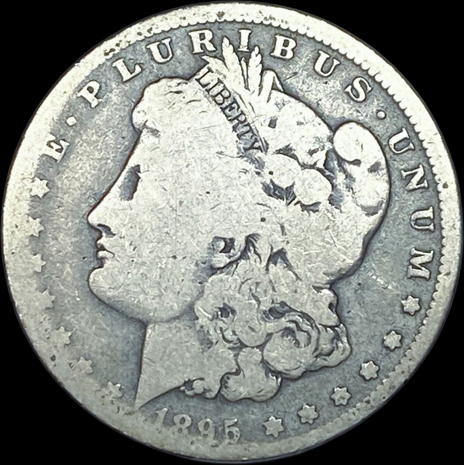 1895-O Silver Morgan Dollar NICELY CIRCULATED: 1895-O Silver Morgan Dollar NICELY CIRCULATED