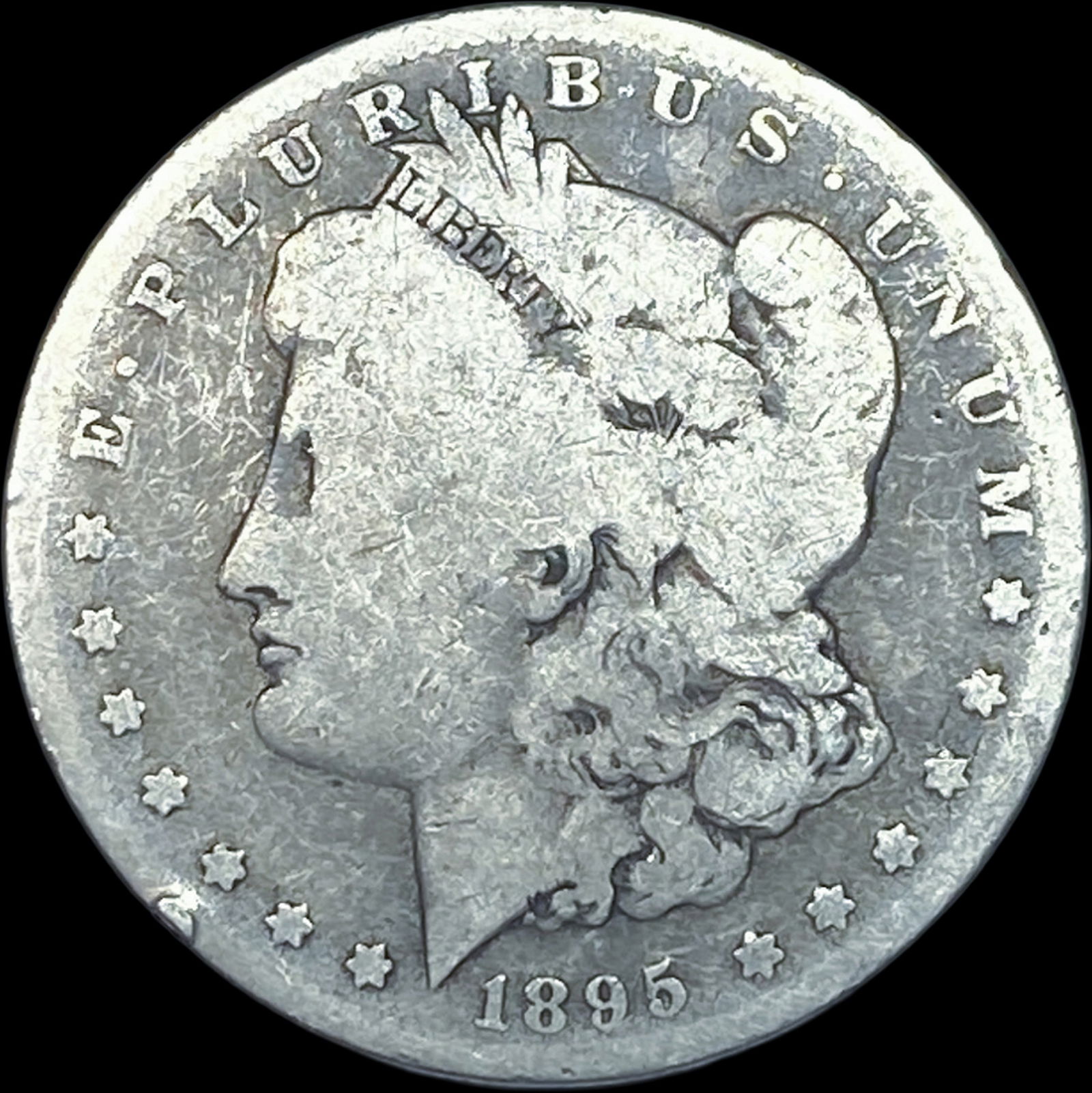 1895-O Silver Morgan Dollar NICELY CIRCULATED: 1895-O Silver Morgan Dollar NICELY CIRCULATED