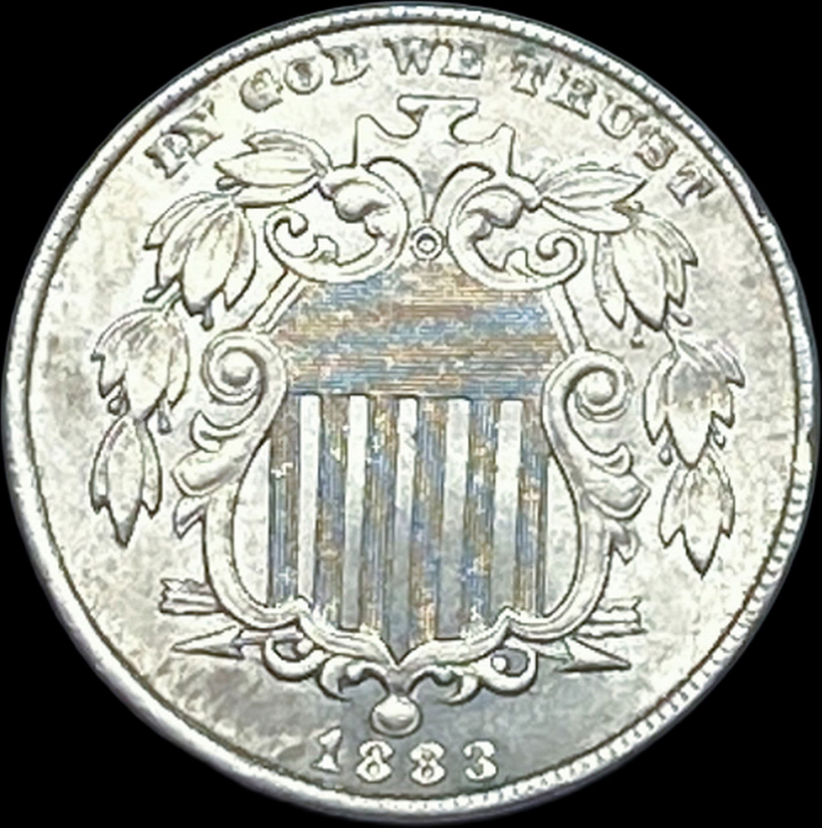 1883 Shield Nickel UNCIRCULATED (1 of 2)