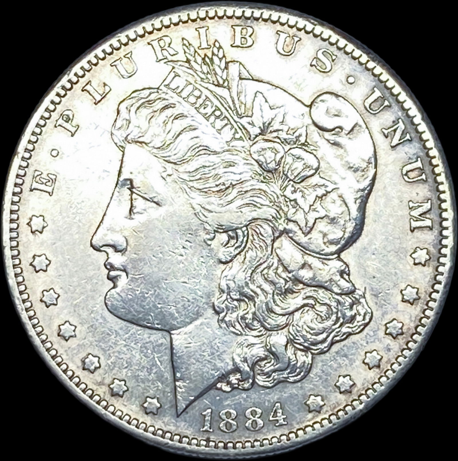 1884-S Silver Morgan Dollar CLOSELY UNCIRCULATED (1 of 2)