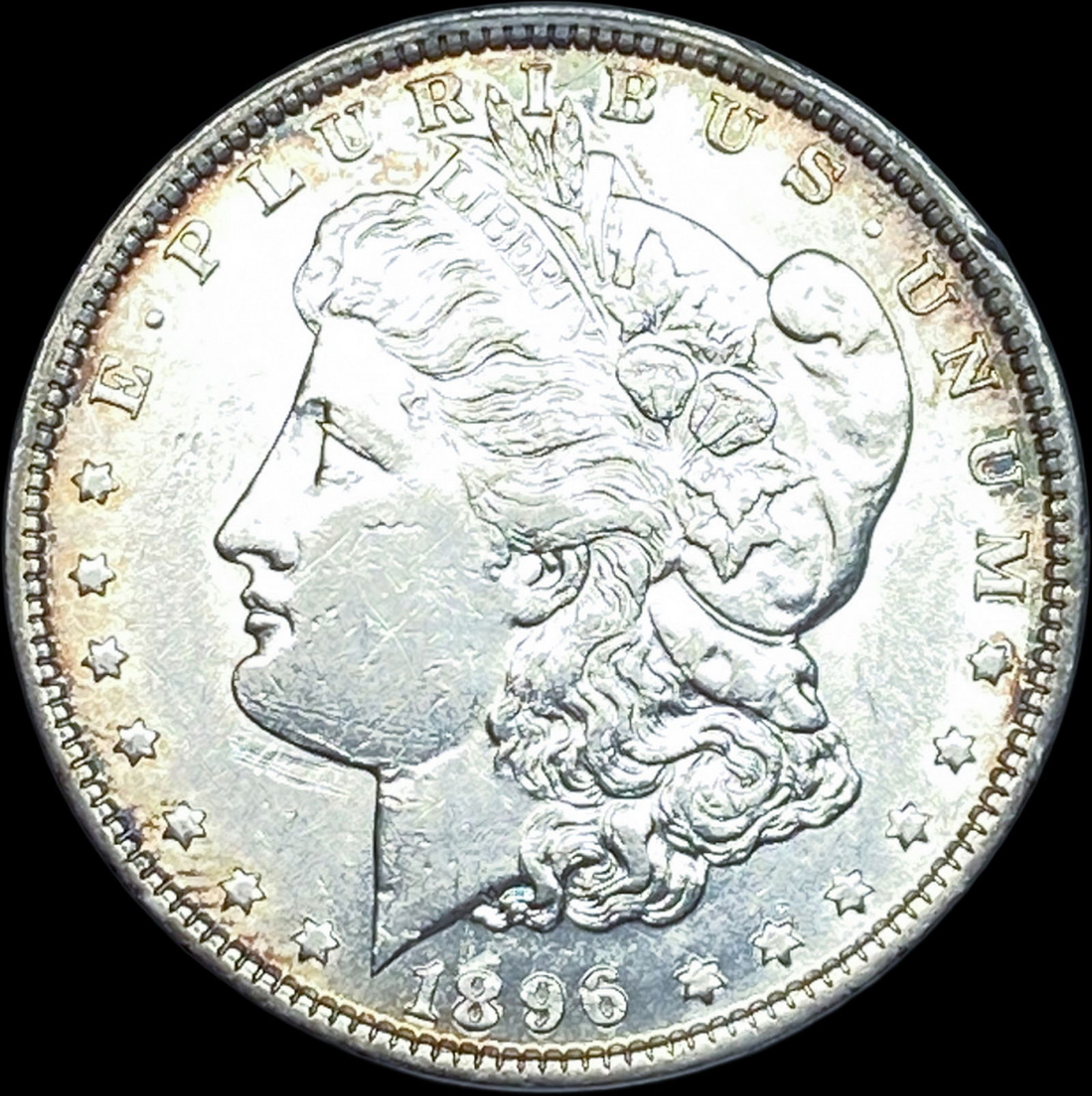 1896 Silver Morgan Dollar CHOICE AU (1 of 2)