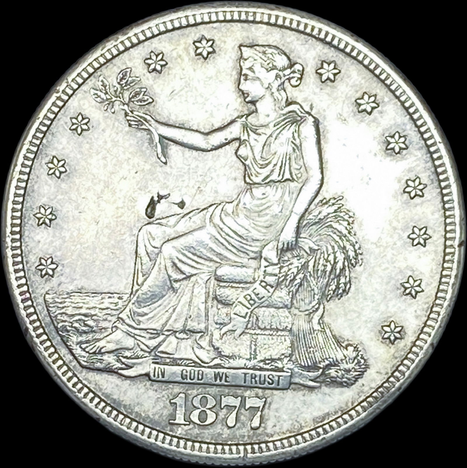 1877-S Silver Trade Dollar HIGH GRADE (1 of 2)