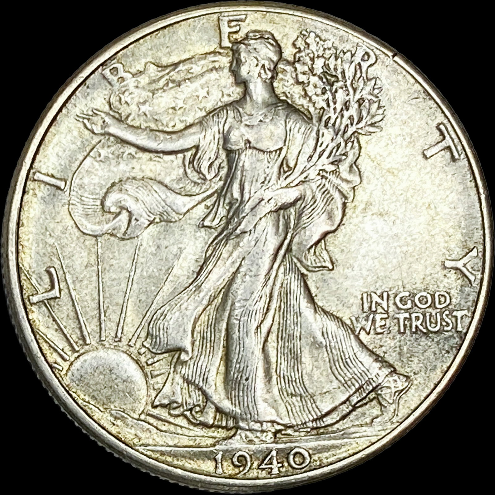 1940 Silver Half Dollar (Walking Liberty) UNCIRCULATED (1 of 2)