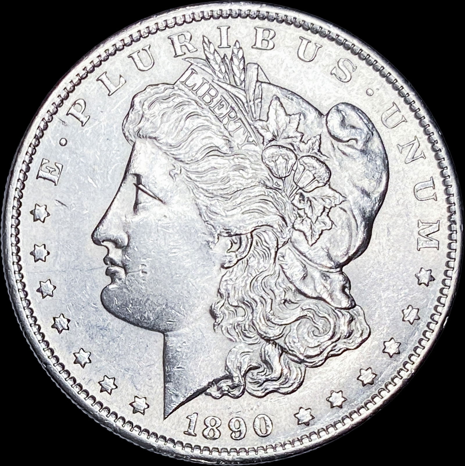 1890-S Silver Morgan Dollar UNCIRCULATED (1 of 2)