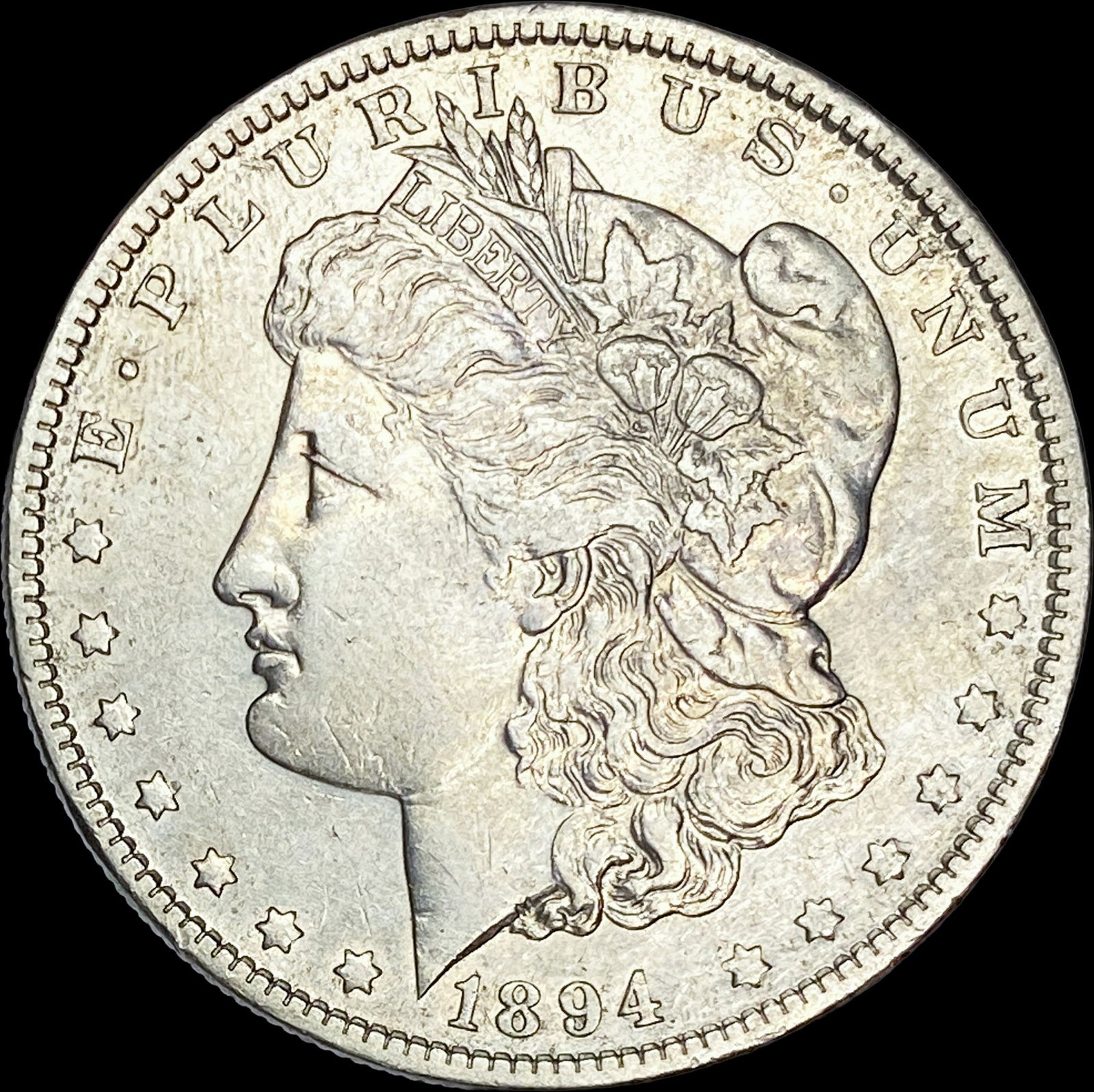 1894-S Silver Morgan Dollar NEARLY UNCIRCULATED (1 of 2)