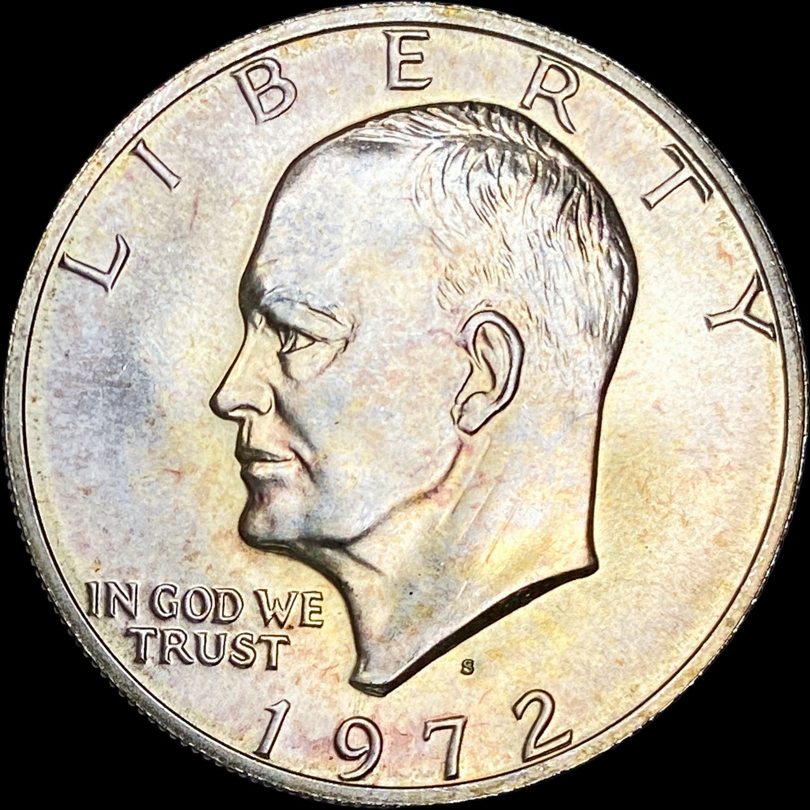 1972-S Eisenhower Silver Dollar GEM BU (1 of 2)