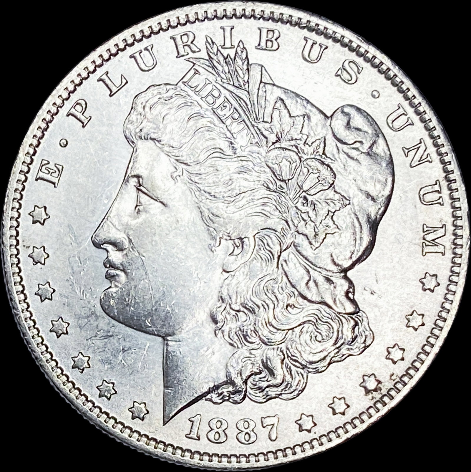 1887 Silver Morgan Dollar UNCIRCULATED (1 of 2)