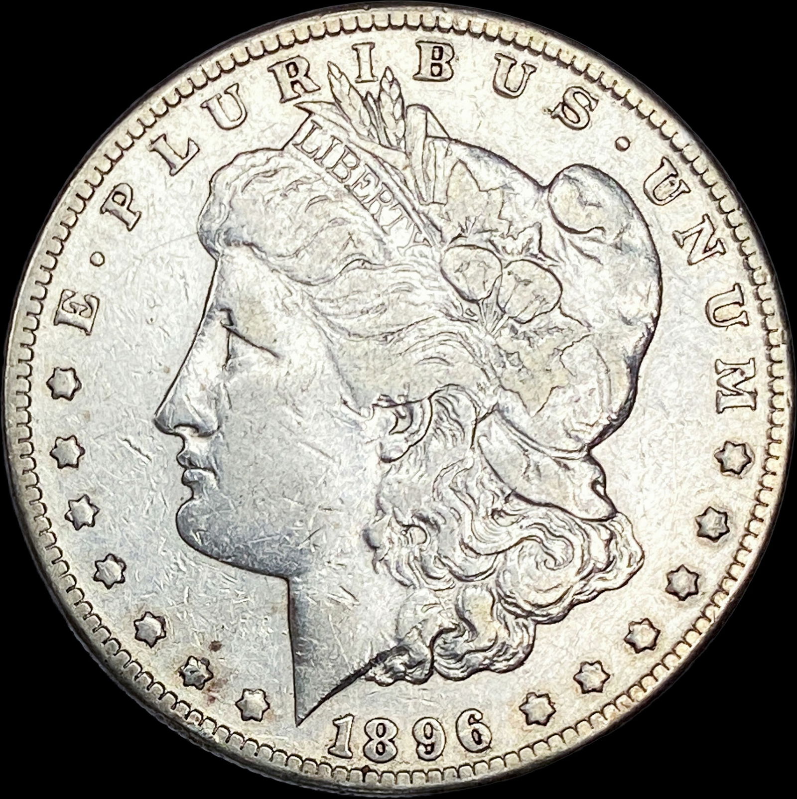 1896-S Silver Morgan Dollar LIGHTLY CIRCULATED (1 of 2)
