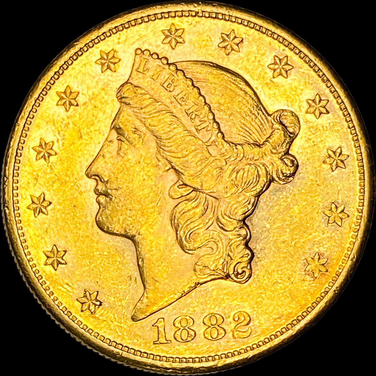 1882-S Gold $20 Double Eagle UNCIRCULATED (1 of 2)