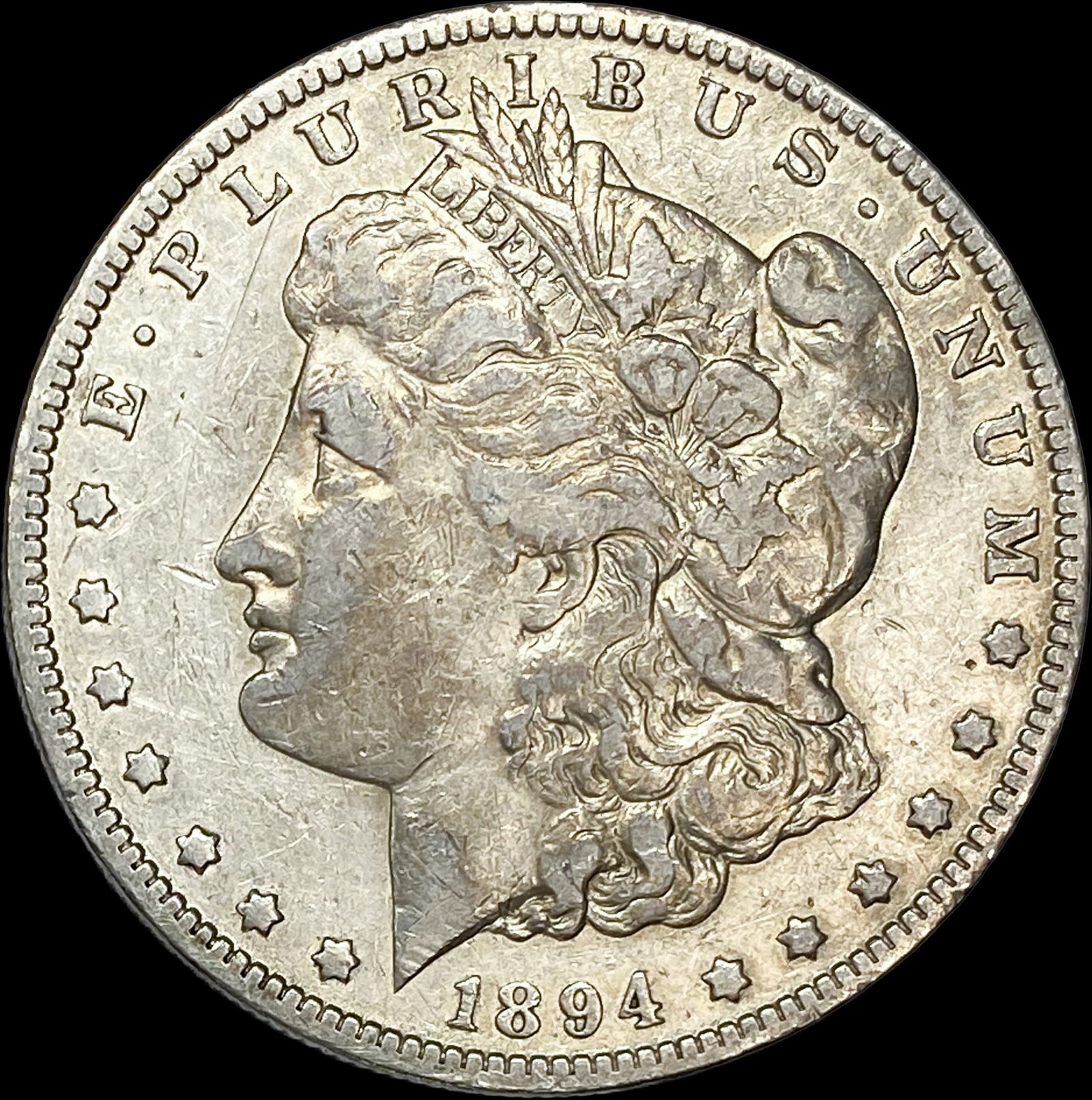 1894-O Silver Morgan Dollar LIGHTLY CIRCULATED (1 of 2)