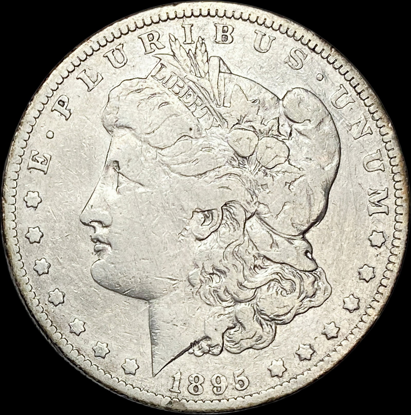 1895-O Silver Morgan Dollar LIGHTLY CIRCULATED (1 of 2)