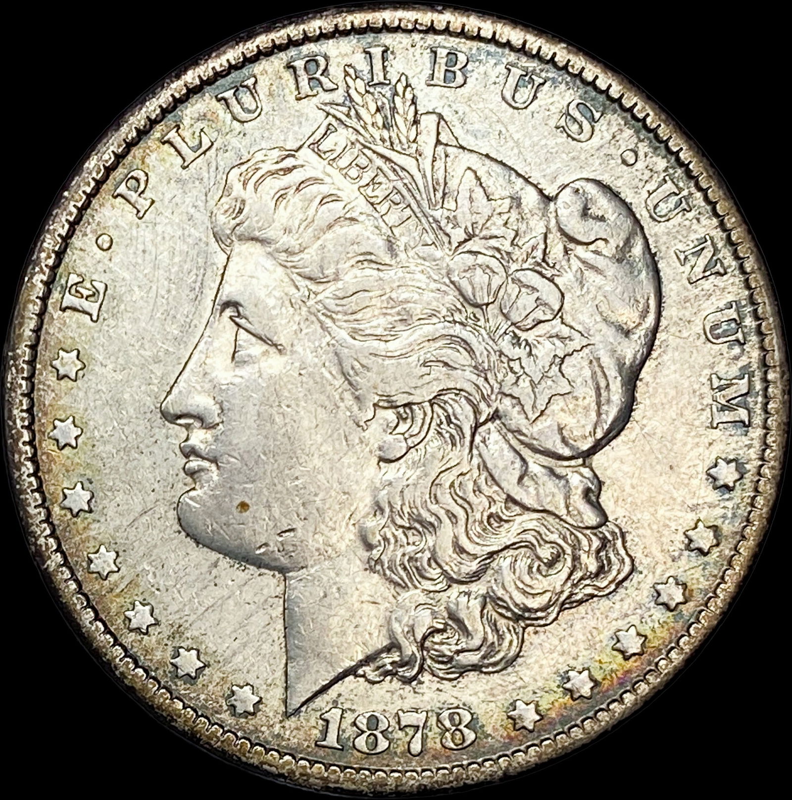 1878-CC Silver Morgan Dollar NEARLY UNCIRCULATED (1 of 2)