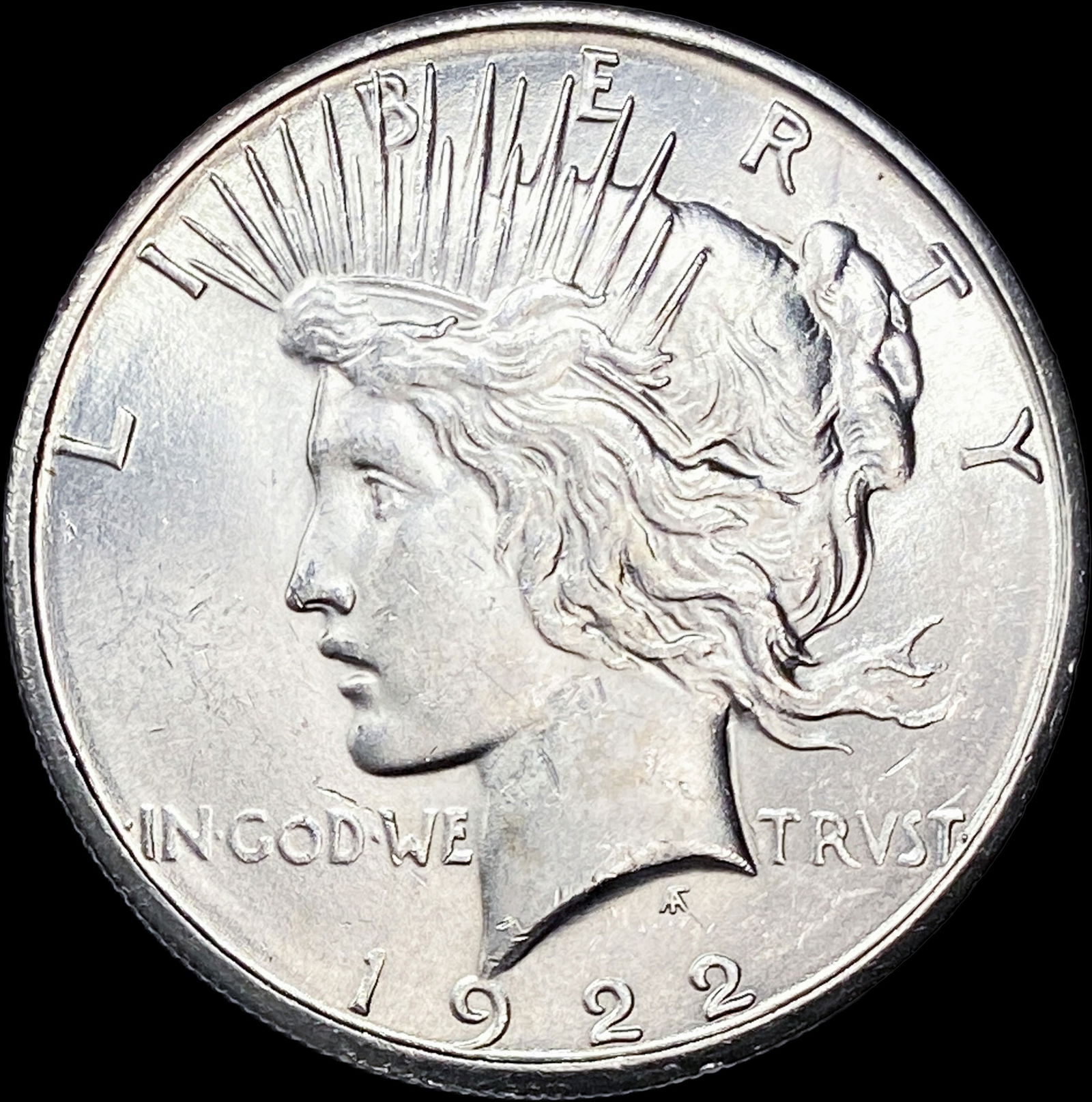 1922 Silver Peace Dollar UNCIRCULATED (1 of 2)
