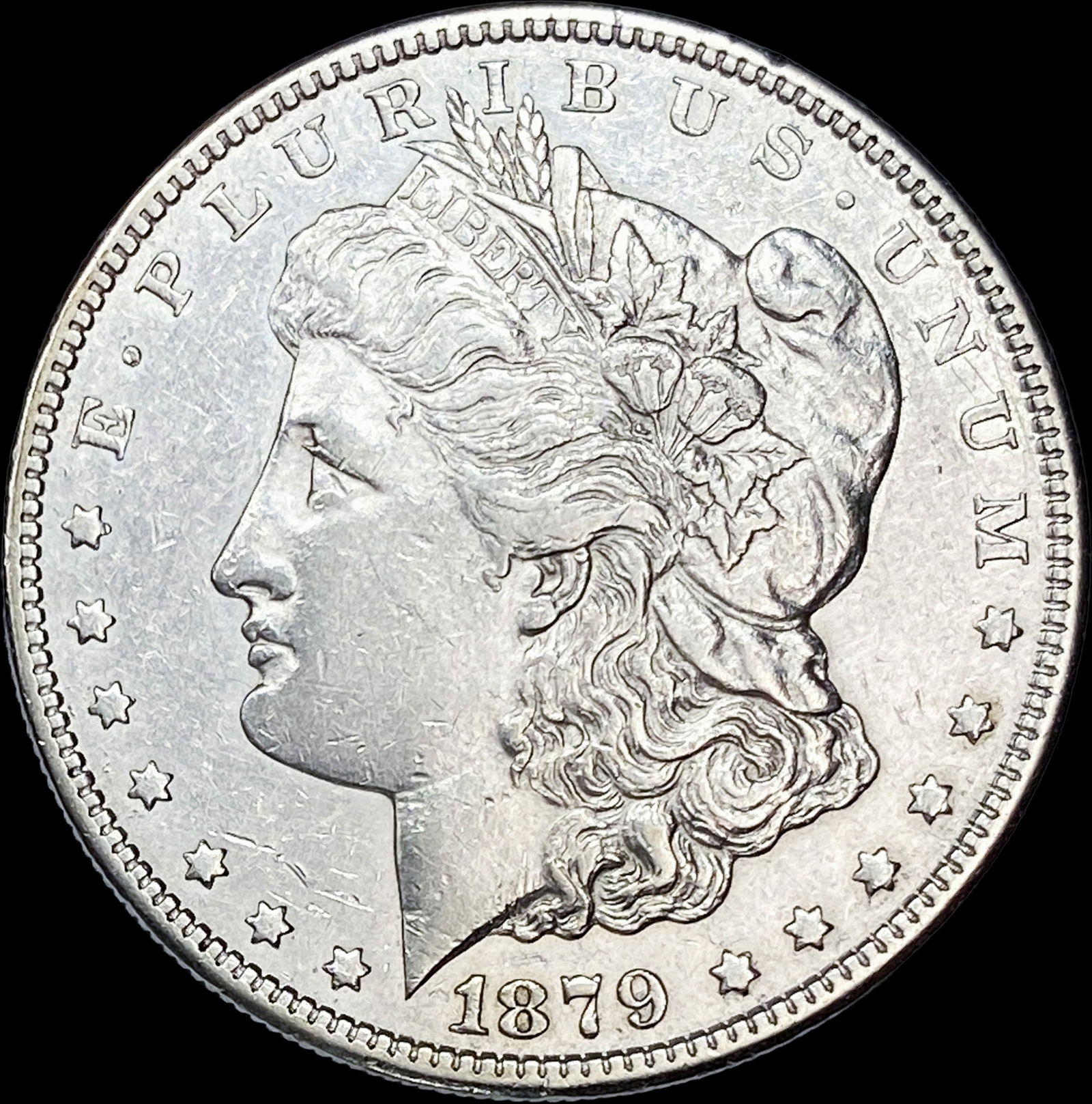1879 Silver Morgan Dollar CHOICE AU (1 of 2)