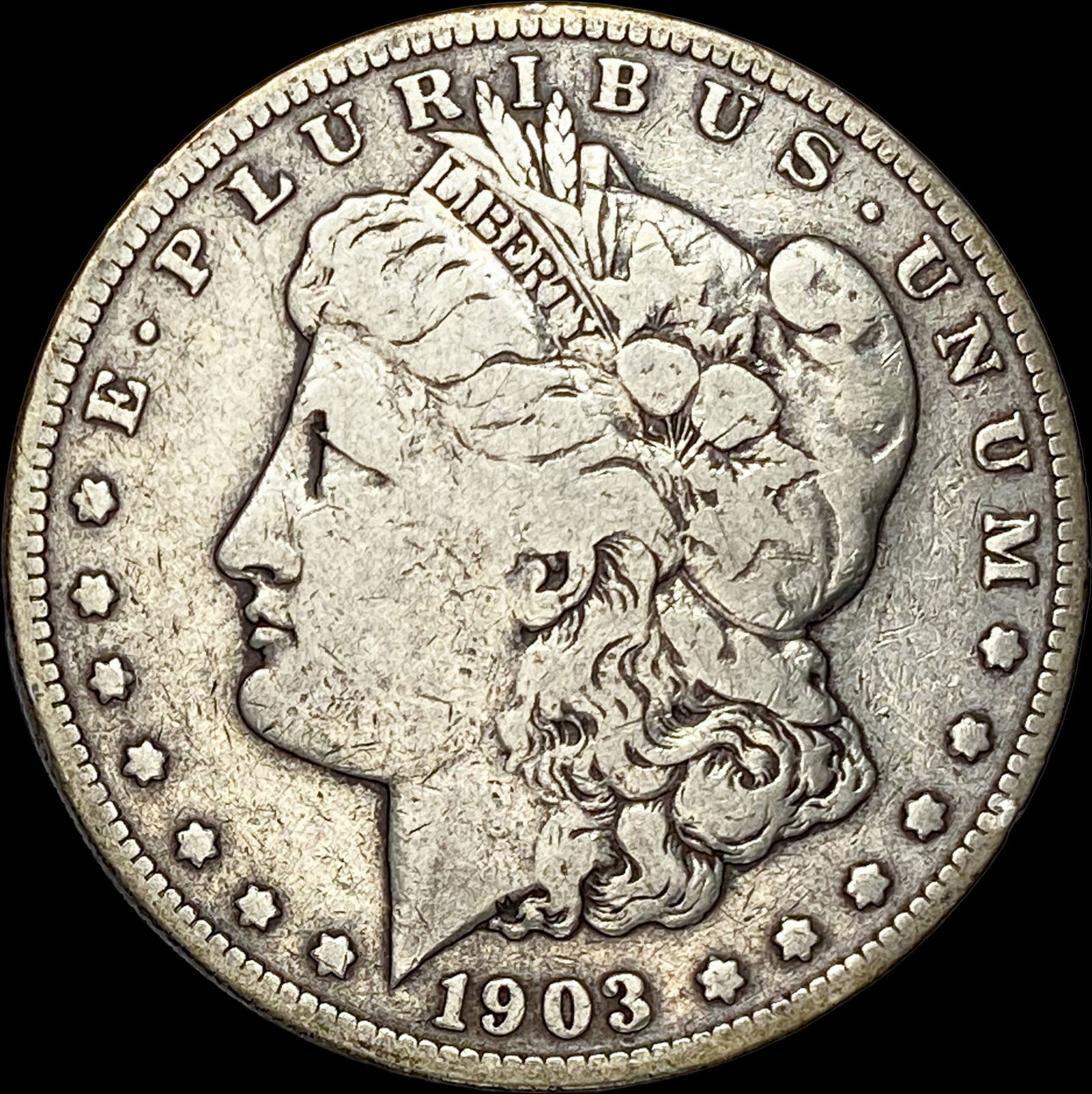 1903-S Silver Morgan Dollar LIGHTLY CIRCULATED (1 of 2)