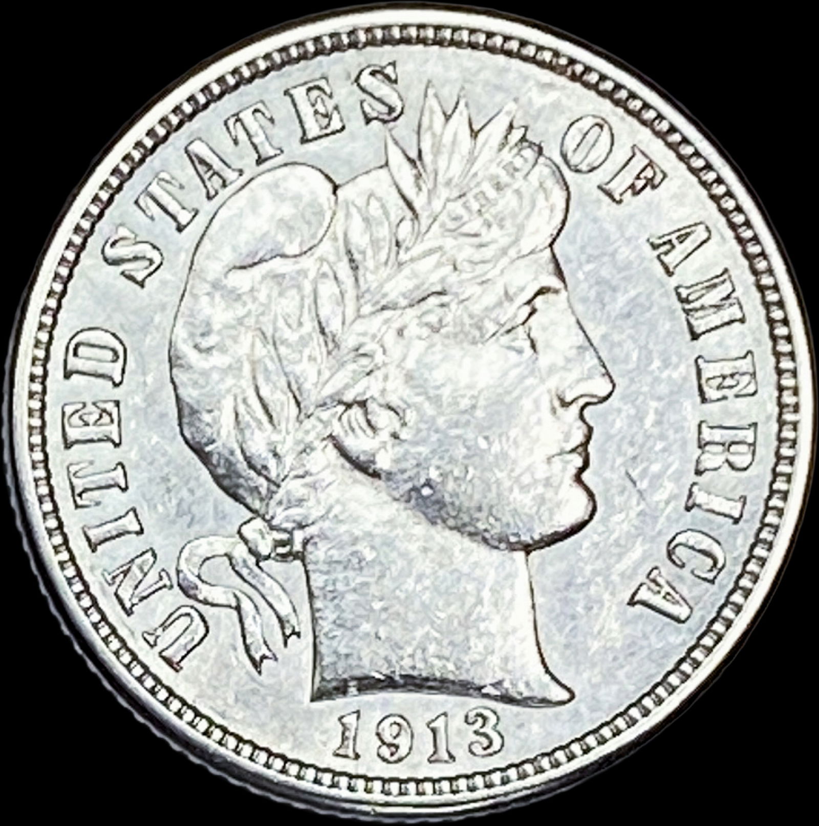 1913 Barber Dime UNCIRCULATED (1 of 2)