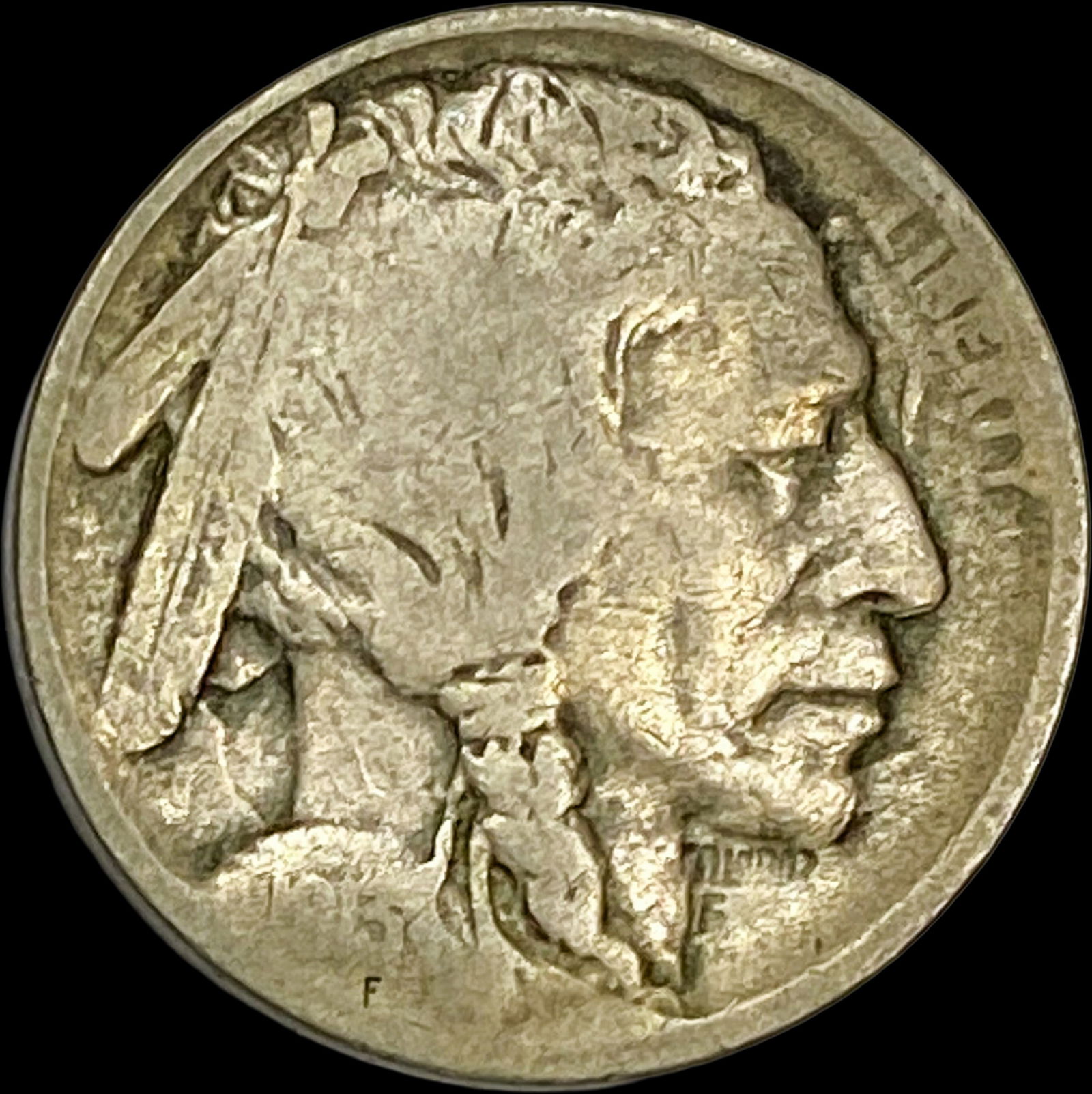 1916-S Buffalo Nickel NICELY CIRCULATED (1 of 2)