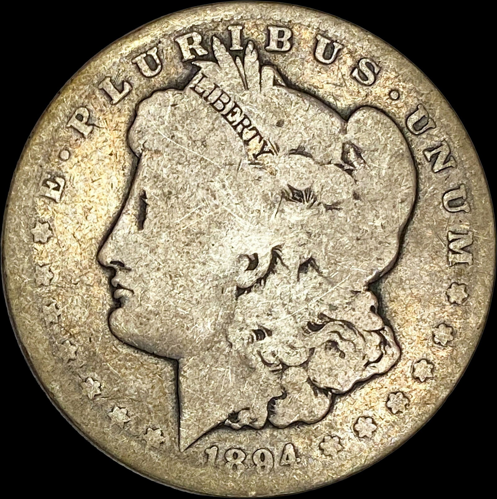 1894-S Silver Morgan Dollar NICELY CIRCULATED (1 of 2)