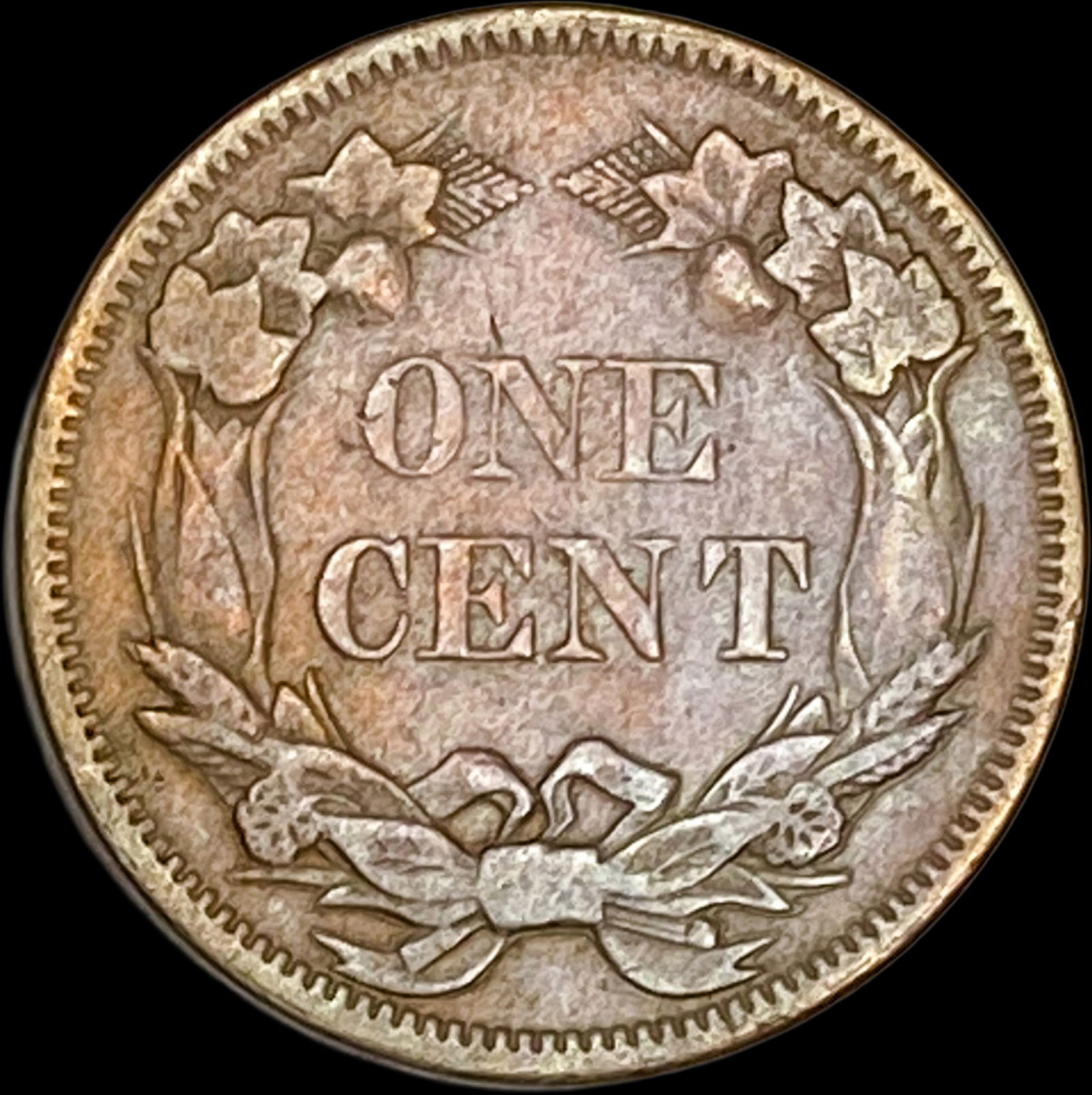 1858 Copper-Nickel Flying Eagle Cent LIGHTLY CIRCULATED - 2