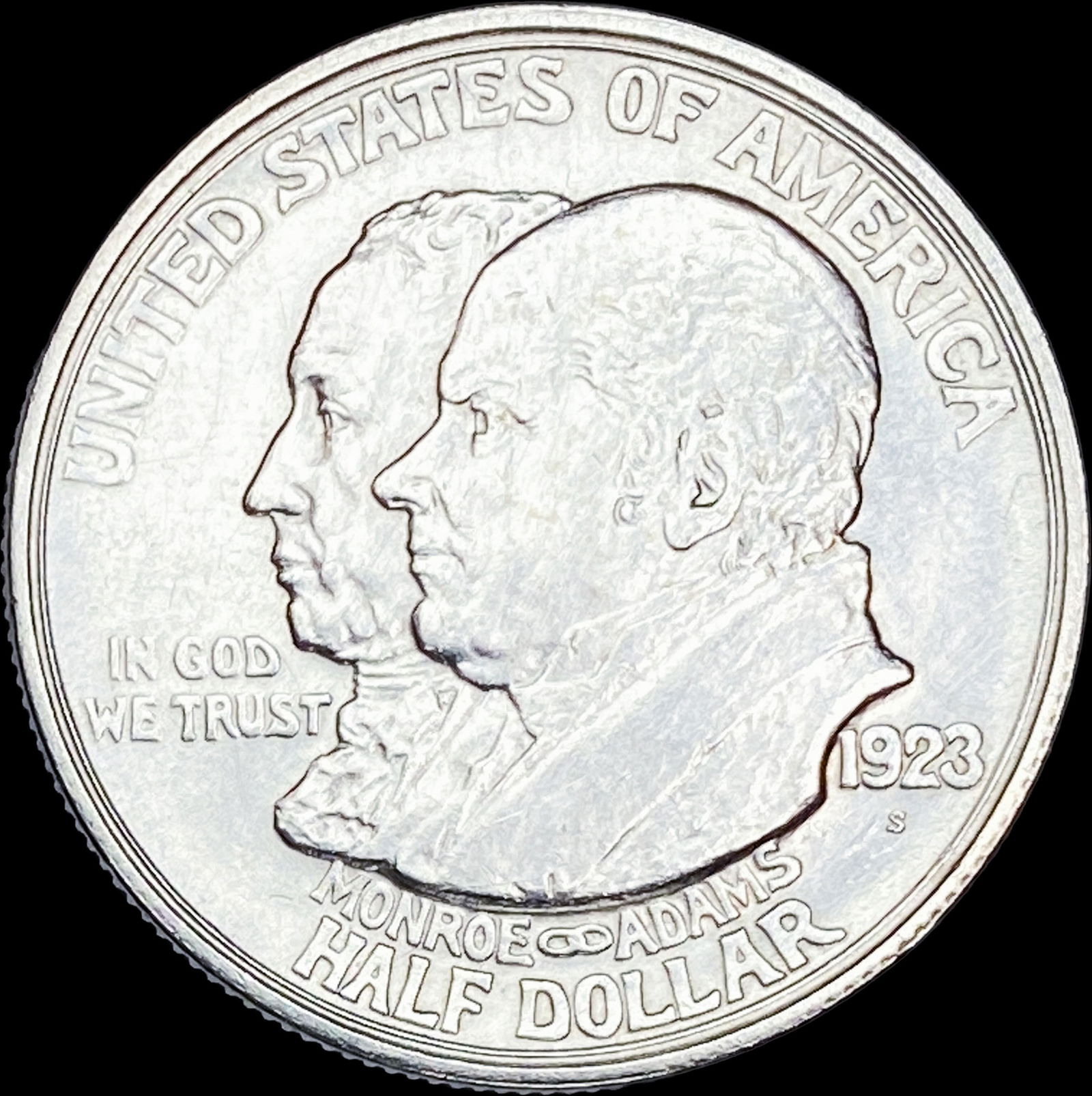 1923-S Silver Monroe Doctrine Half Dollar UNCIRCULATED (1 of 2)