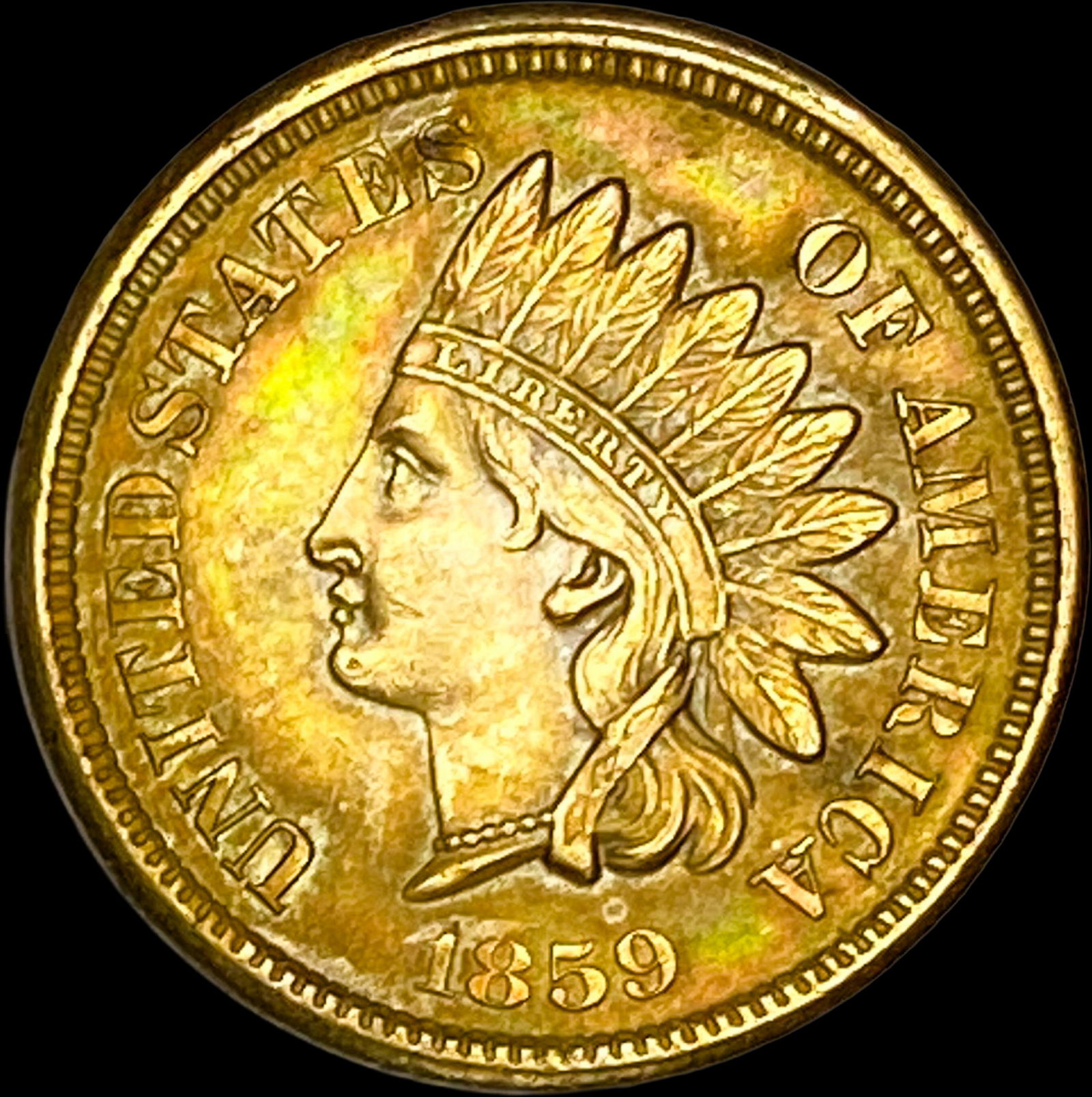 1859 Indian Head Cent UNCIRCULATED (1 of 2)