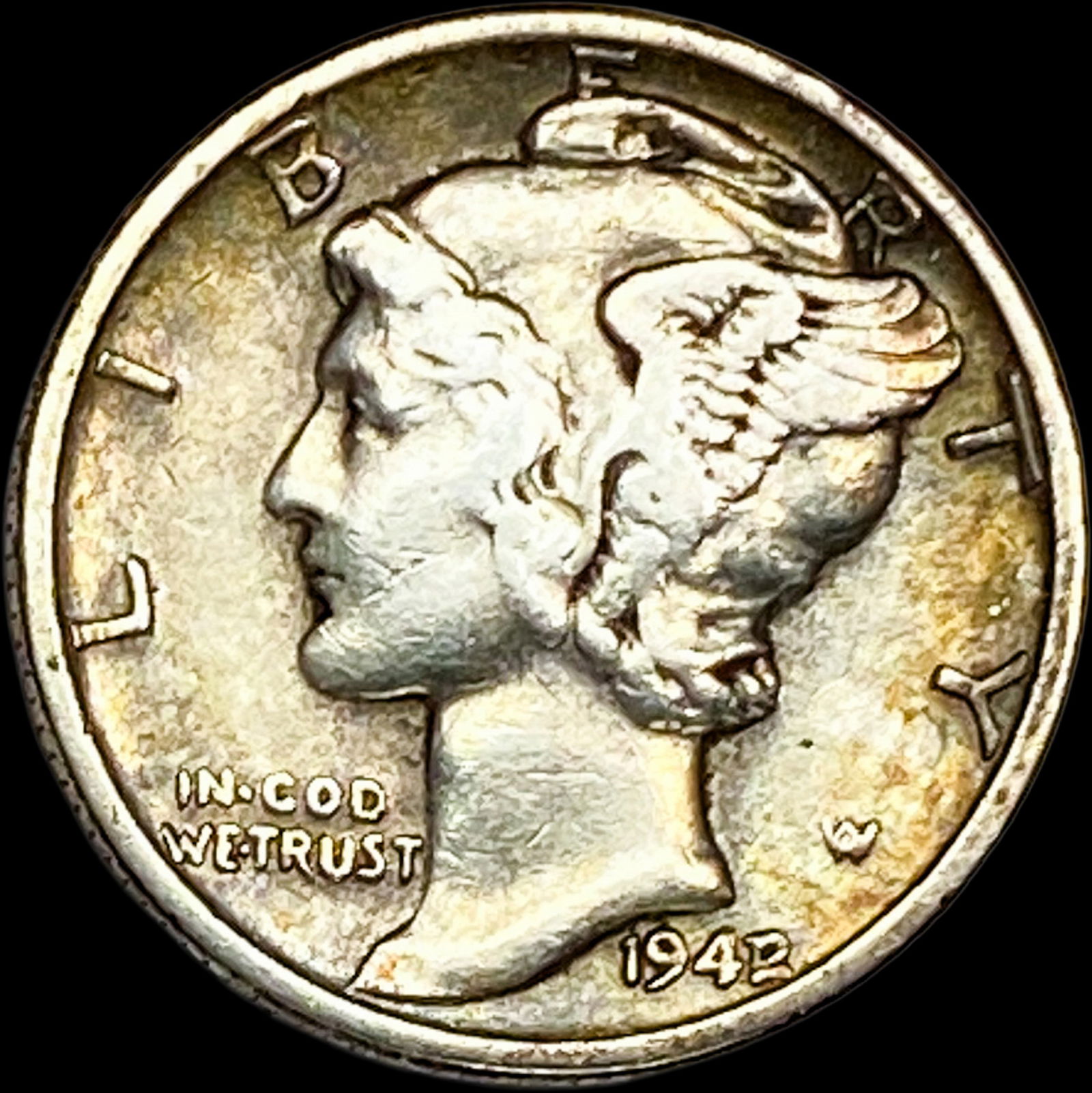 1942 Mercury Dime LIGHTLY CIRCULATED (1 of 2)