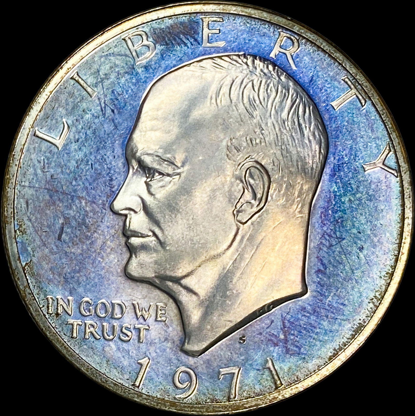 1971-S Eisenhower Silver Dollar GEM PROOF (1 of 2)