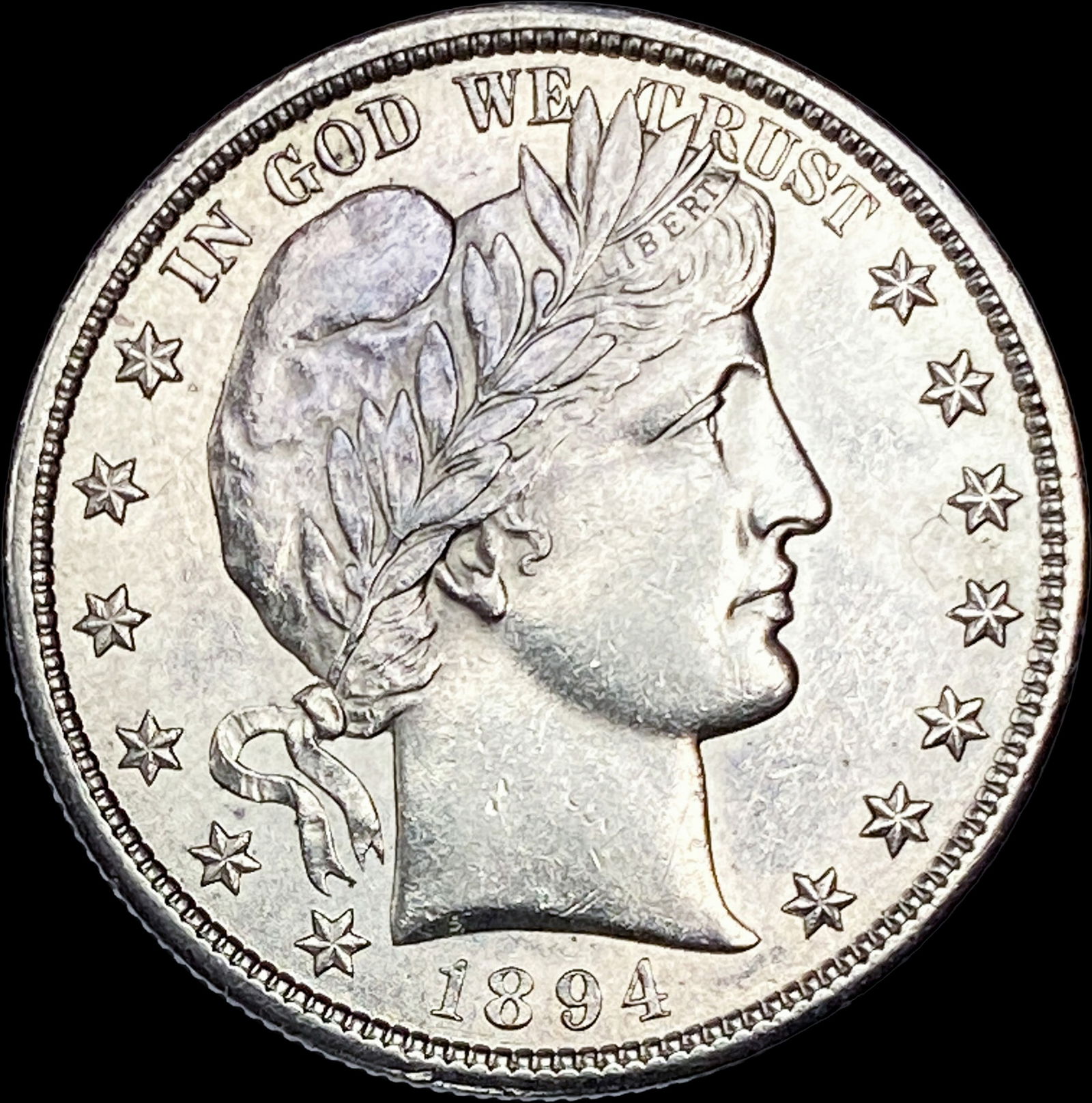 1894-S Silver Barber Half Dollar UNCIRCULATED (1 of 2)