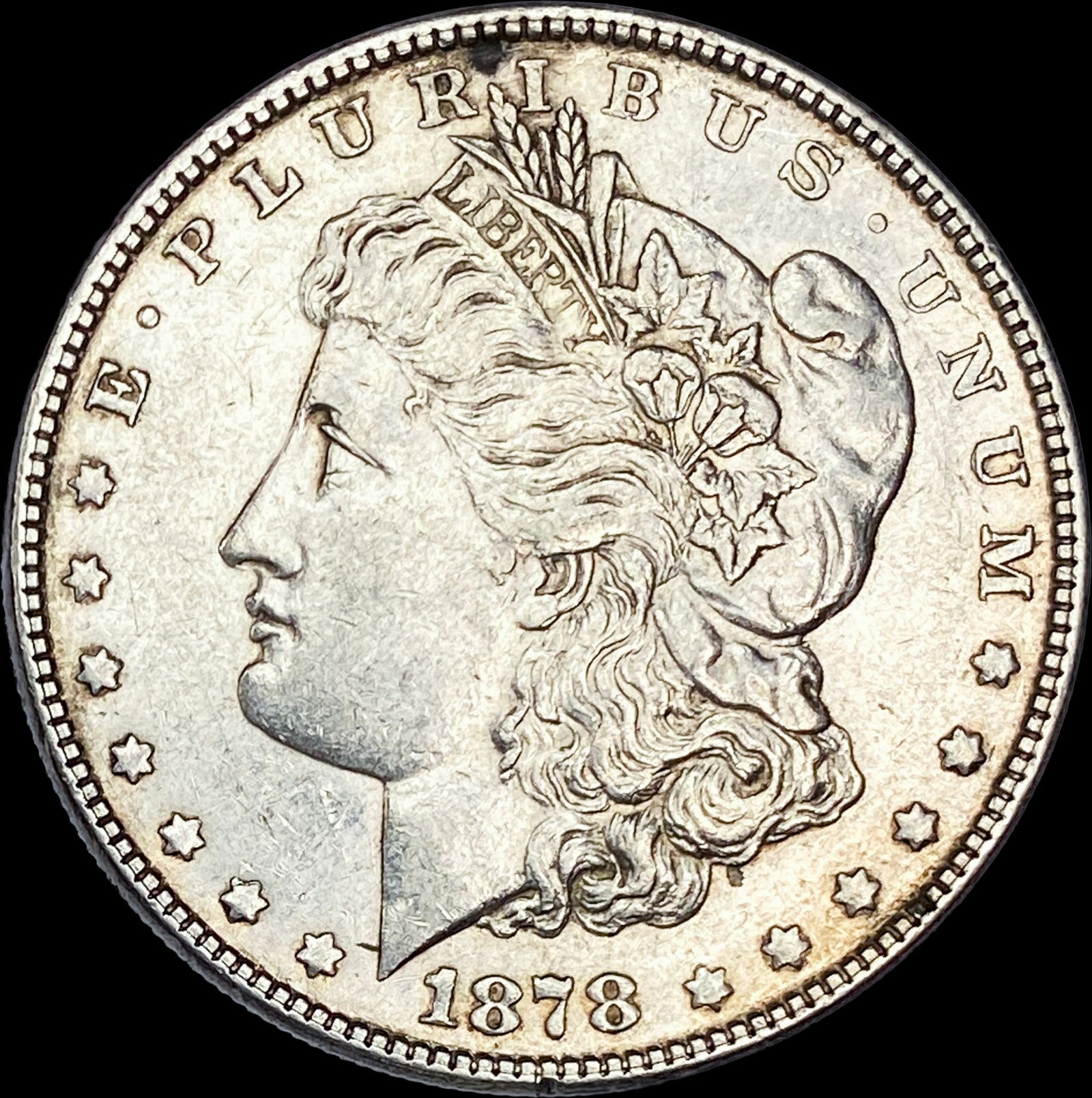 1878 Silver Morgan Dollar CHOICE AU (1 of 2)