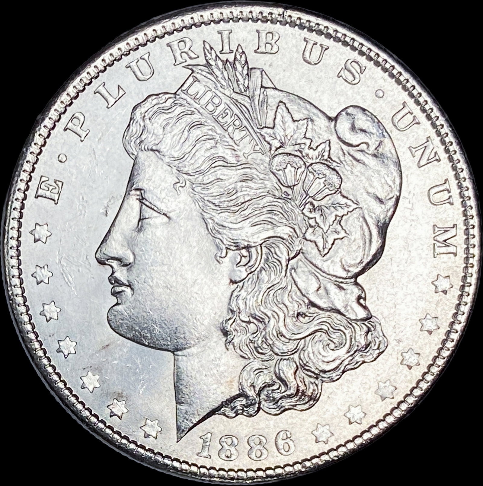 1886-S Silver Morgan Dollar UNCIRCULATED: 1886-S Silver Morgan Dollar UNCIRCULATED