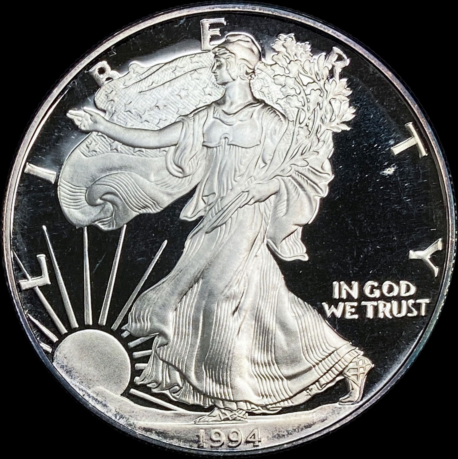 1994-P Silver American Eagle $1 CHOICE PROOF (1 of 2)