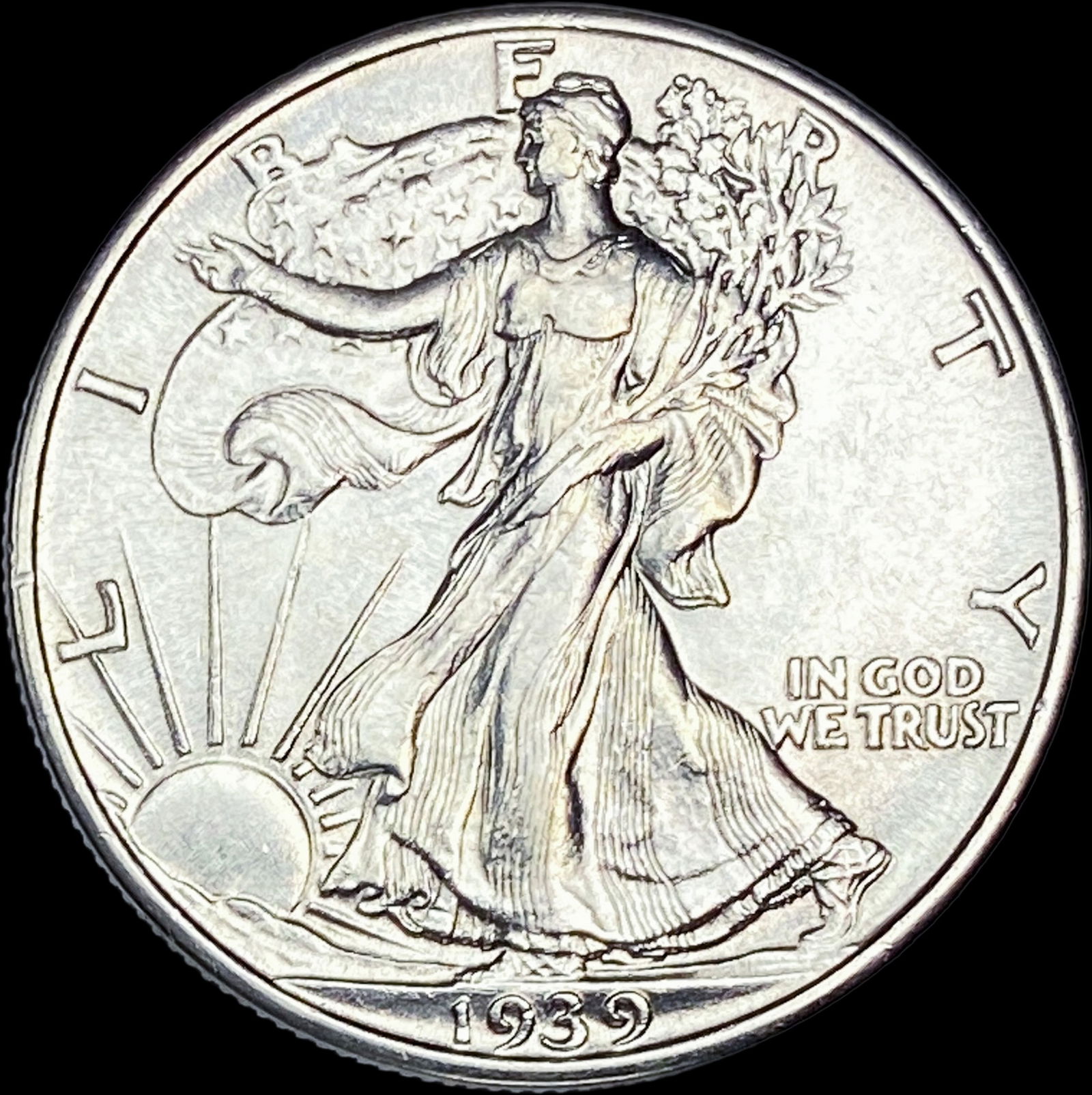1939 Walking Liberty Half Dollar CHOICE BU (1 of 2)