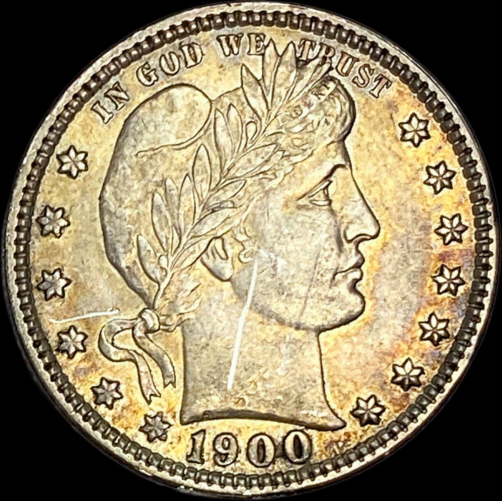 1900 Barber Silver Quarter UNCIRCULATED (1 of 2)