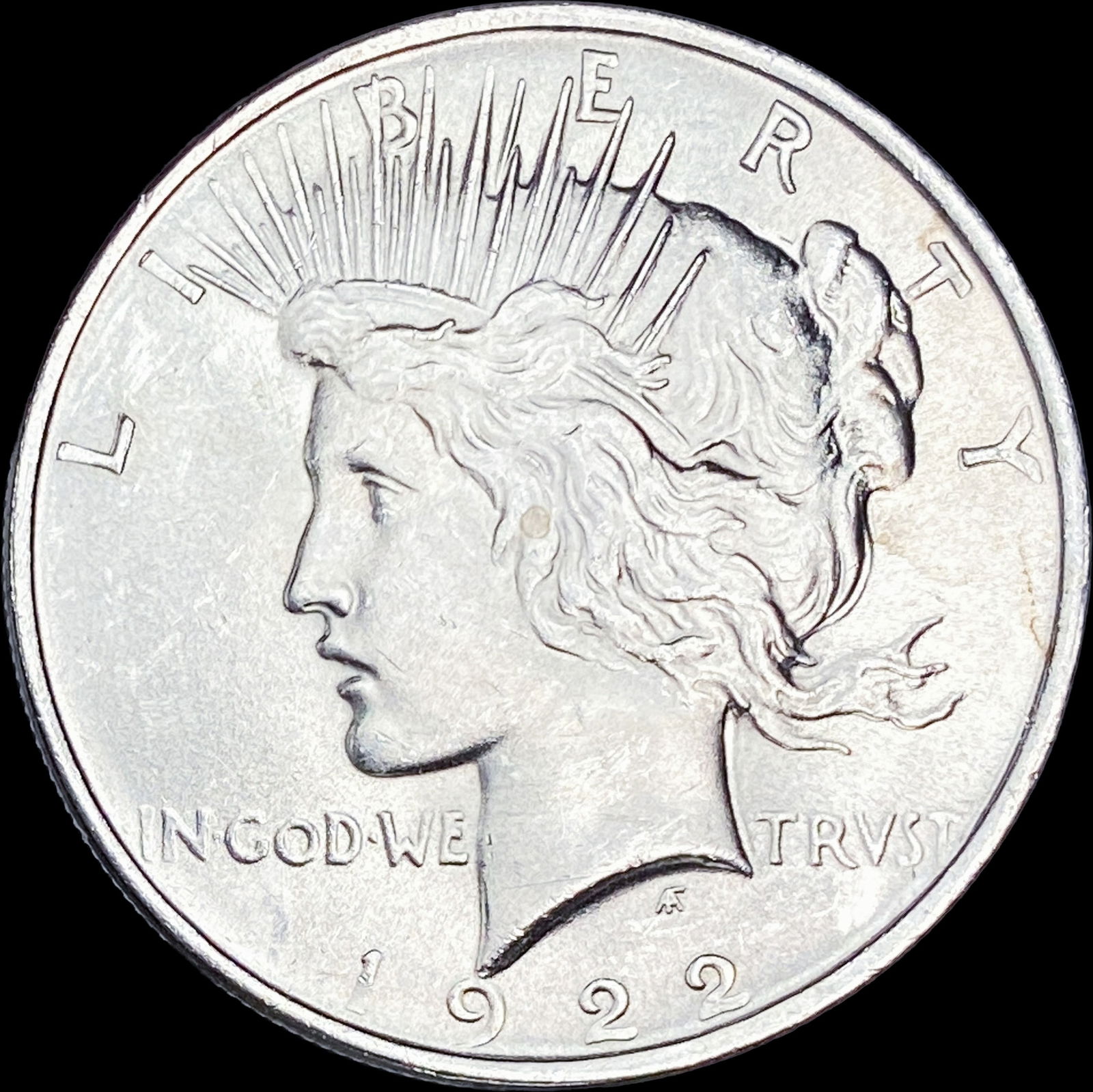 1922 Silver Peace Dollar GEM BU (1 of 2)